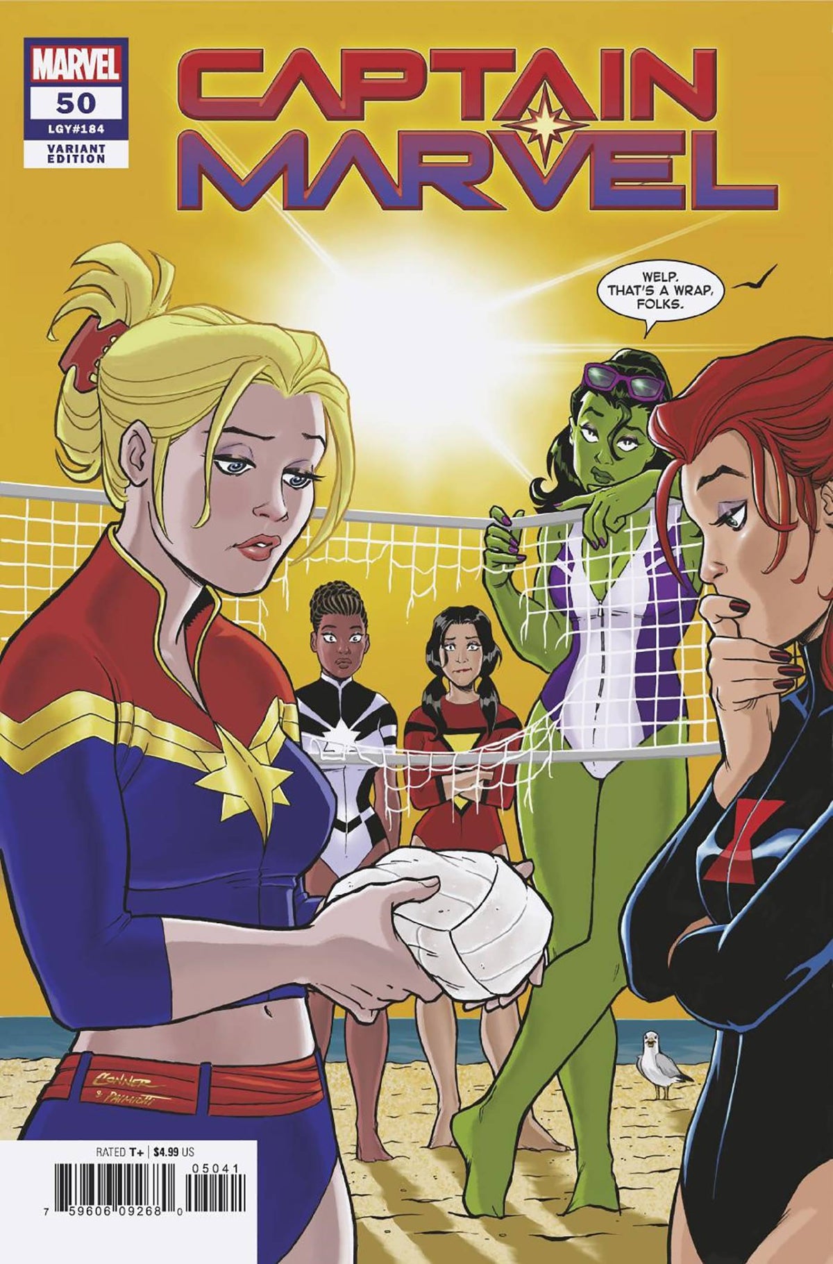 Marvel Comic Books CAPTAIN MARVEL #50 AMANDA CONNER VAR 75960609268005041 APR230675