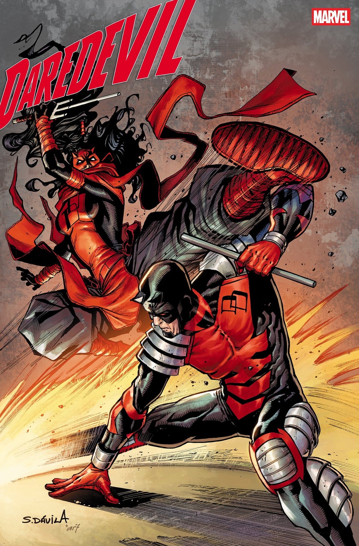 Marvel Comic Books DAREDEVIL #21 SERGIO DAVILA VARIANT 75960620531802131 PRH-75960620531802131