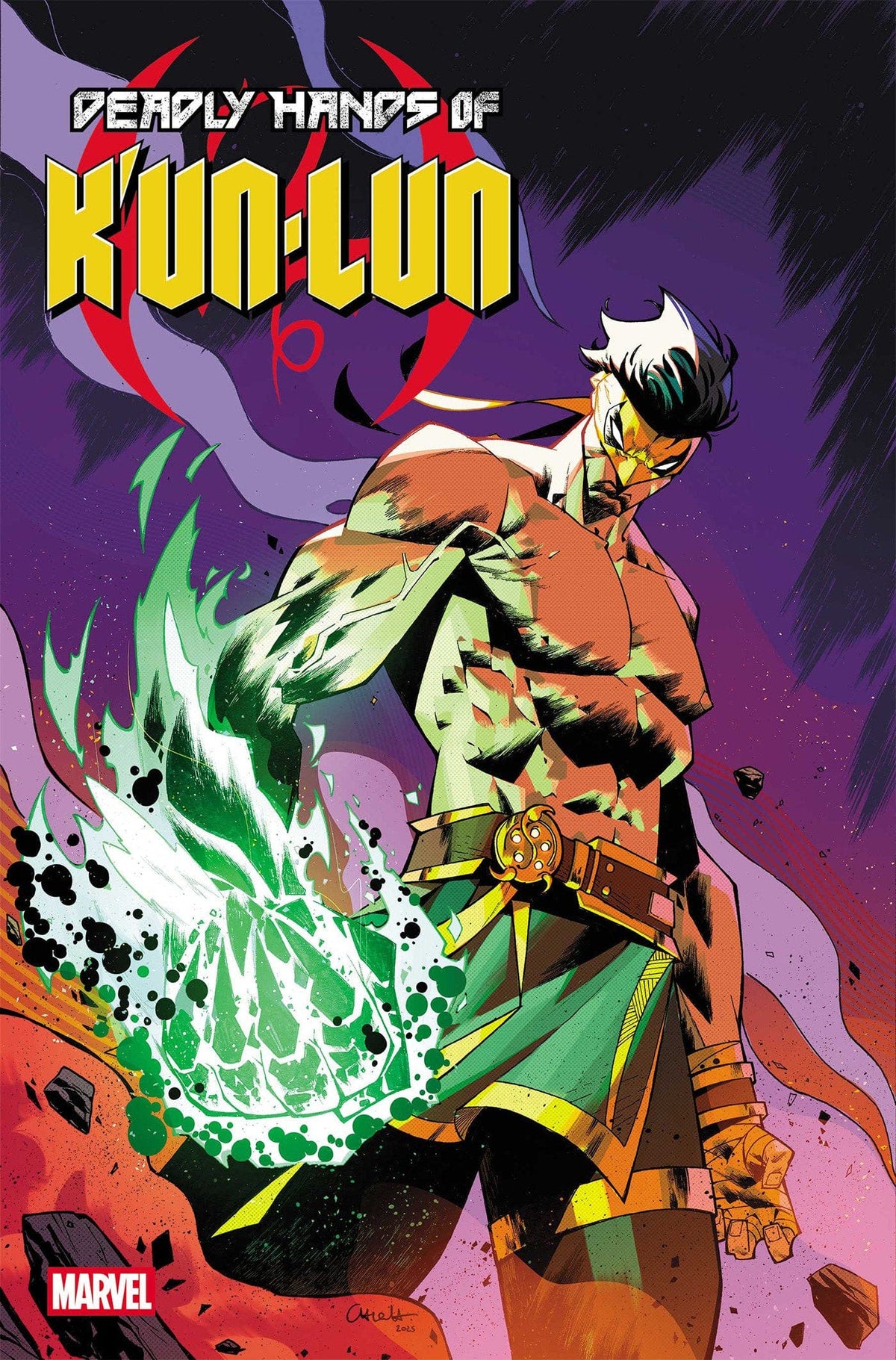 Marvel Comic Books DEADLY HANDS OF K'UN-LUN #4 LEO CHIOLA IRON FIST VARIANT 75960621359700421 PRH-75960621359700421