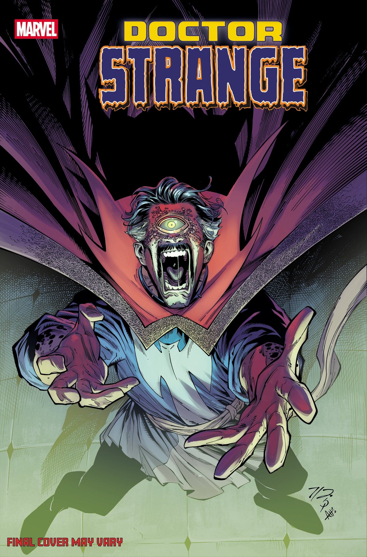 Marvel Comic Books DOCTOR STRANGE #4 NETHO DIAZ MARVEL MONSTER VARIANT 75960621125800421 PRH-75960621125800421