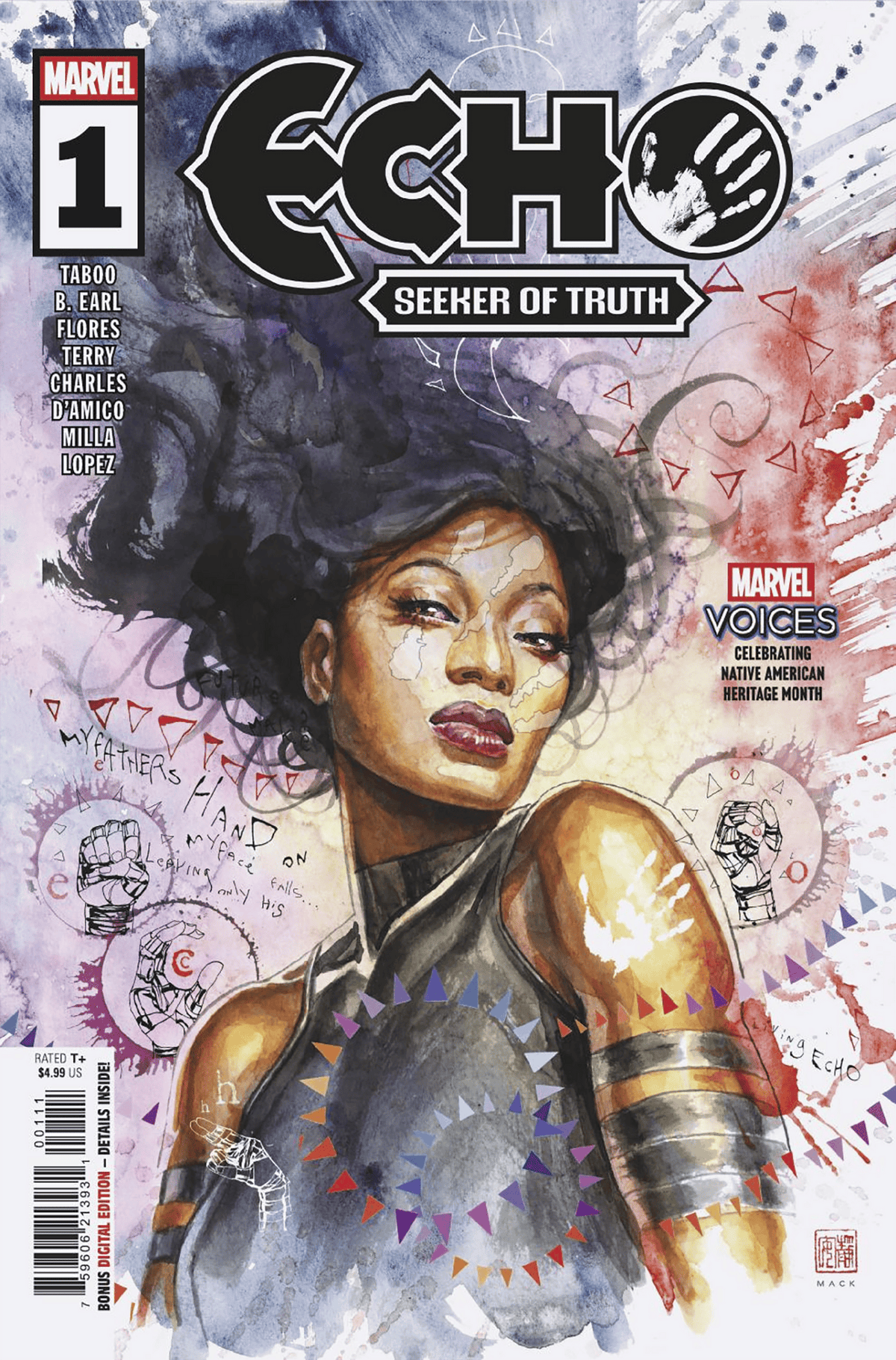 Marvel Comic Books ECHO: SEEKER OF TRUTH #1 75960621393100111 PRH-75960621393100111