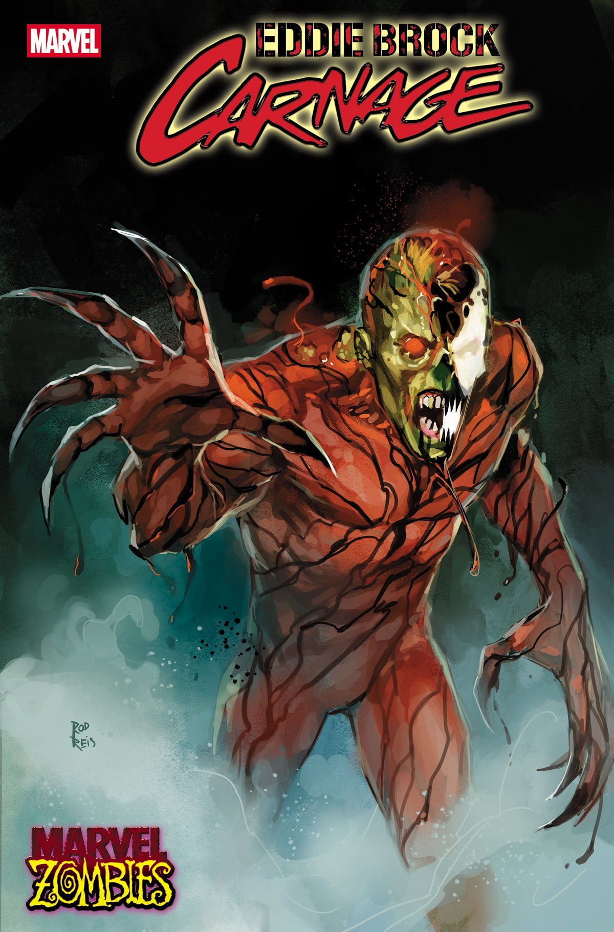Marvel Comic Books EDDIE BROCK: CARNAGE #9 ROD REIS MARVEL ZOMBIES VARIANT 75960621053400921 PRH-75960621053400921