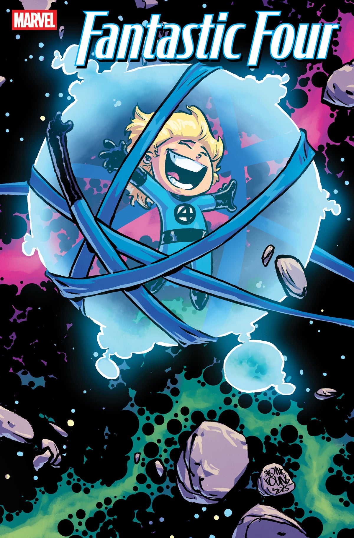 Marvel Comic Books FANTASTIC FOUR #2 SKOTTIE YOUNG 5-PART CONNECTING VARIANT 75960621122700271 PRH-75960621122700271
