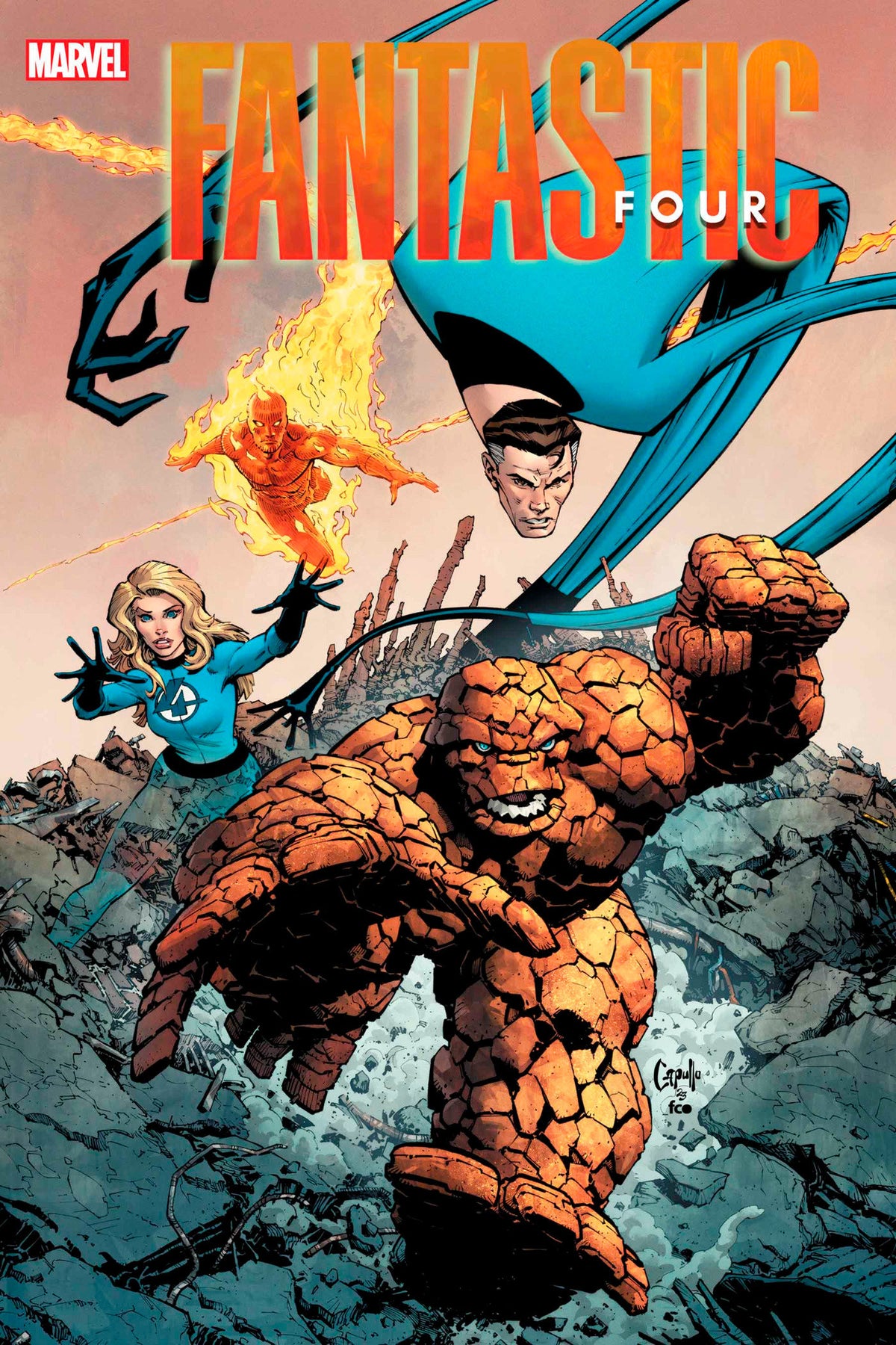 Marvel Comic Books FANTASTIC FOUR #25 GREG CAPULLO VARIANT 75960620289802521 PRH-75960620289802521