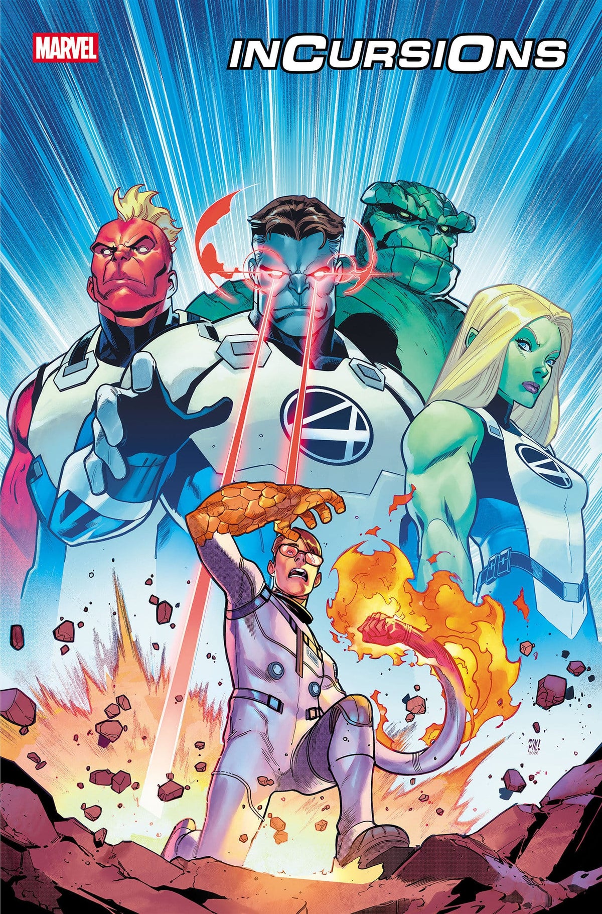 Marvel Comic Books FANTASTIC FOUR: INCURSIONS #1 COVER B BY PACO MEDINA (Release Date: 12/23/2026) 75960621768700121 PRH-75960621768700121