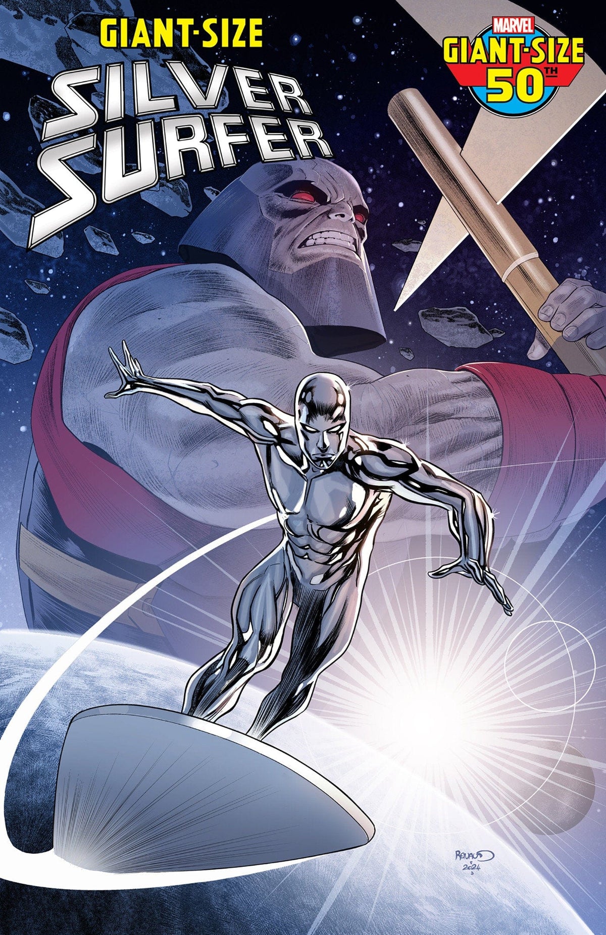 Marvel Comic Books GIANT-SIZE SILVER SURFER #1 PAUL RENAUD VARIANT 75960620848700131 PRH-75960620848700131