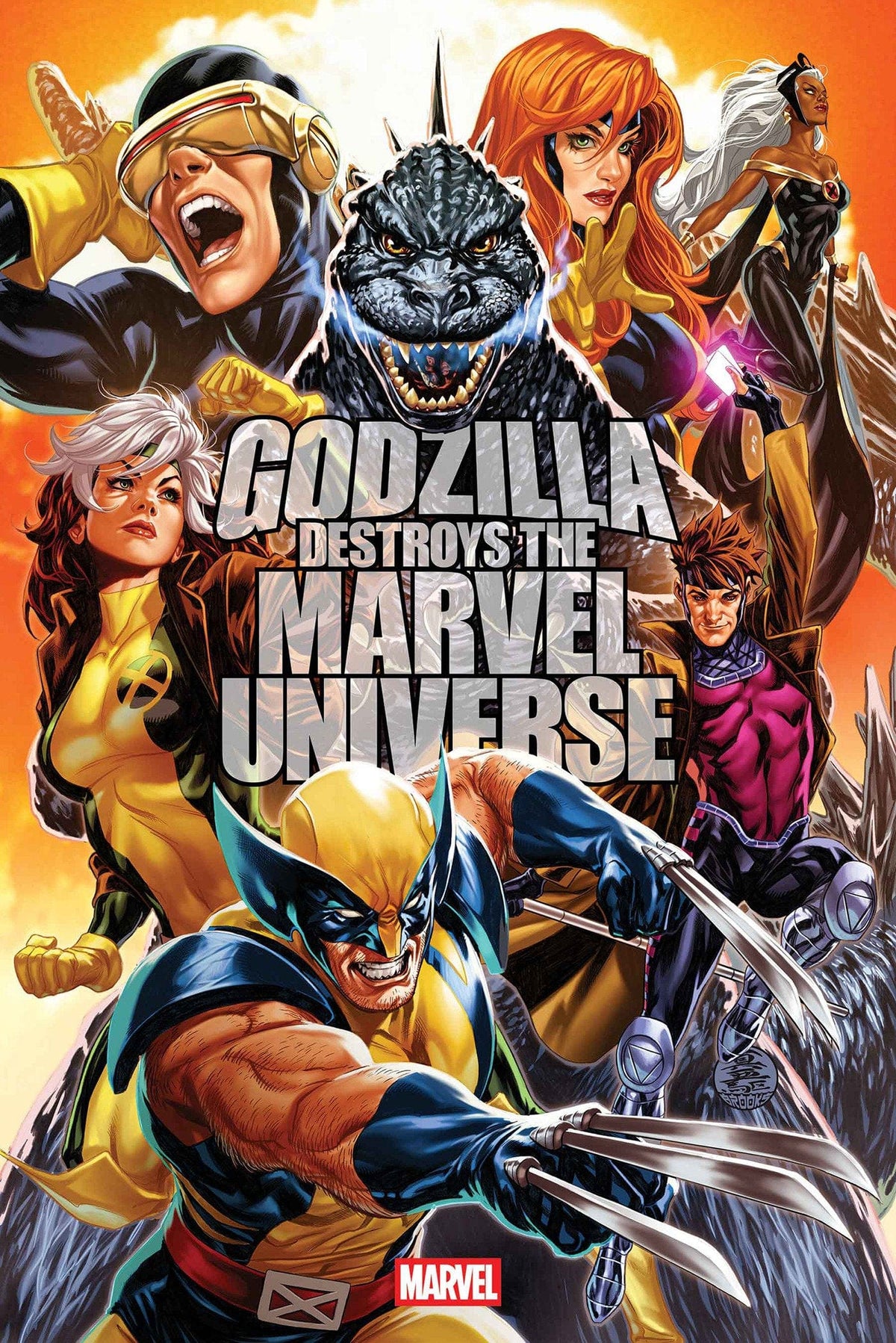 Marvel Comic Books GODZILLA DESTROYS THE MARVEL UNIVERSE #3 75960621228600311 PRH-75960621228600311
