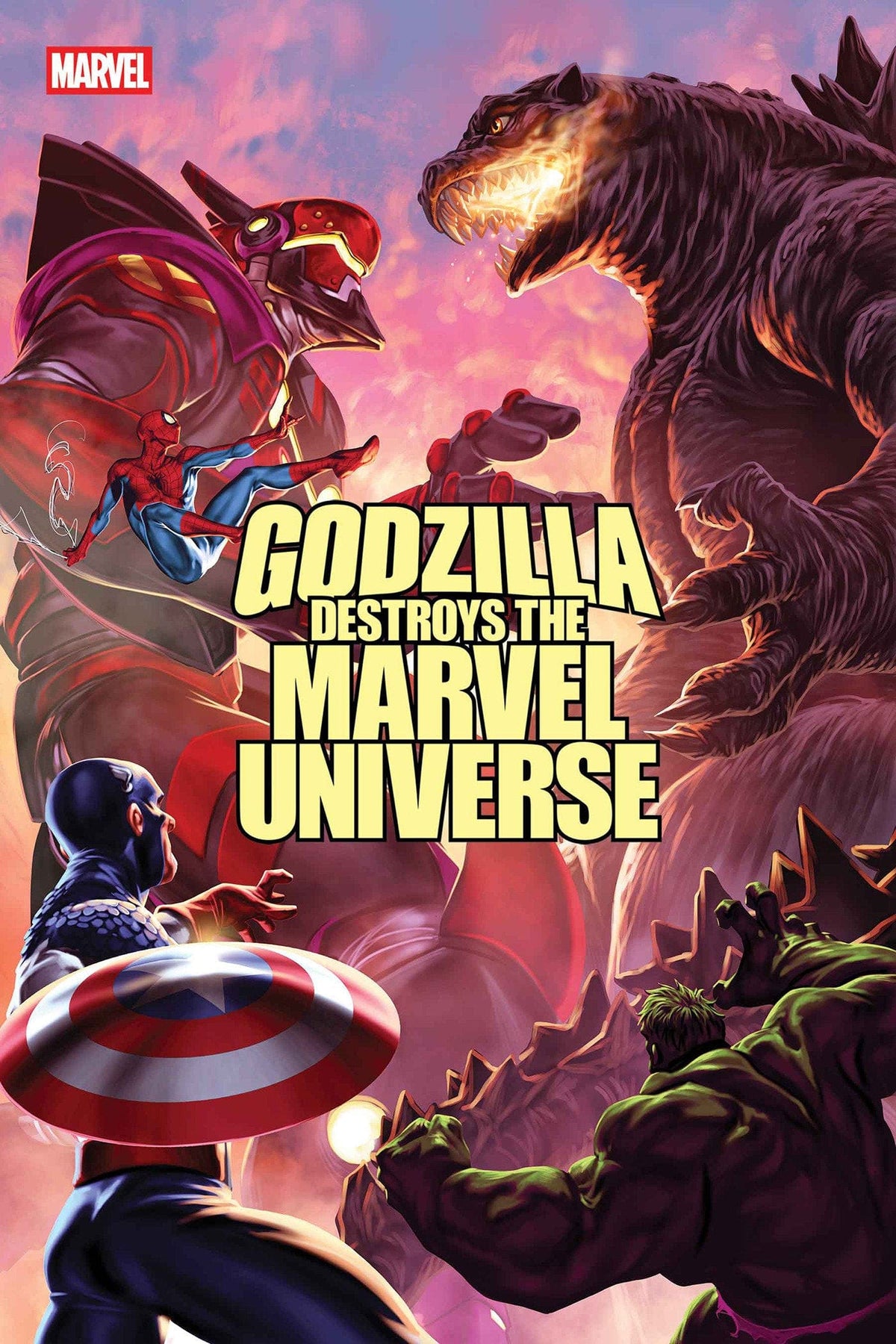 Marvel Comic Books GODZILLA DESTROYS THE MARVEL UNIVERSE #5 75960621228600511 PRH-75960621228600511