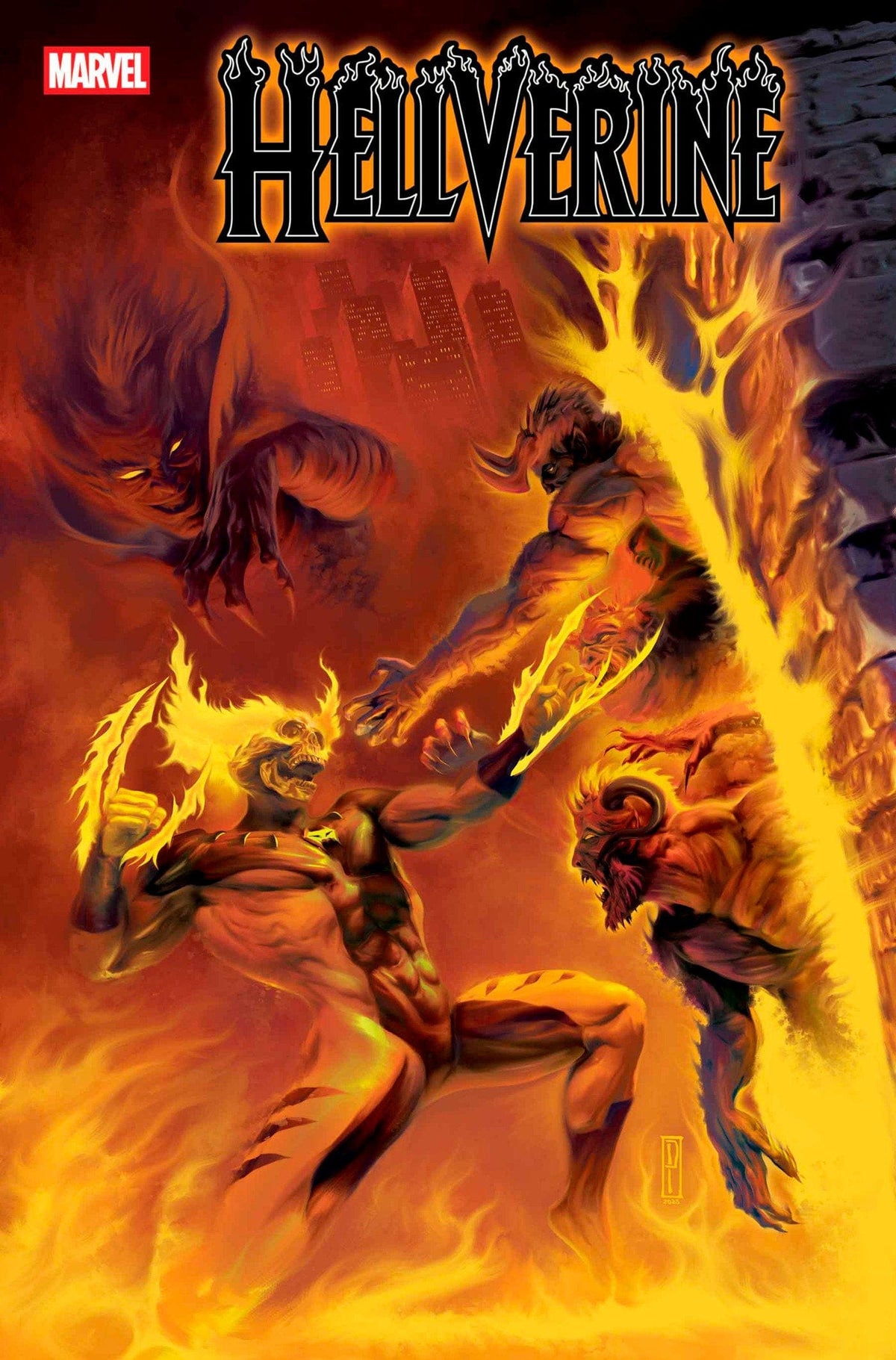 Marvel Comic Books HELLVERINE #9 DUSTY PETERSON VARIANT 75960621157900931 PRH-75960621157900931