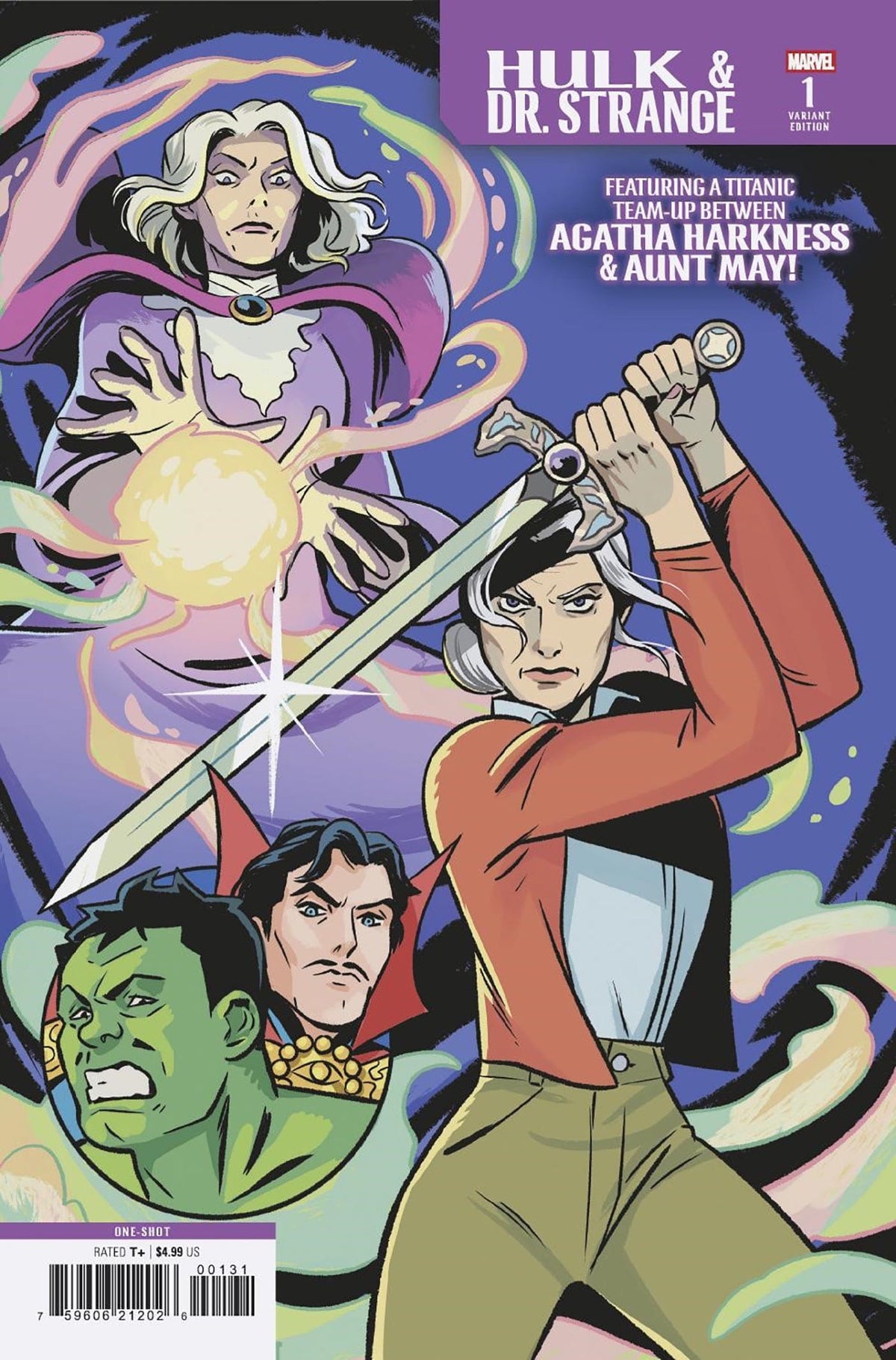 Marvel Comic Books HULK & DOCTOR STRANGE #1 NATACHA BUSTOS VARIANT 75960621202600131 PRH-75960621202600131