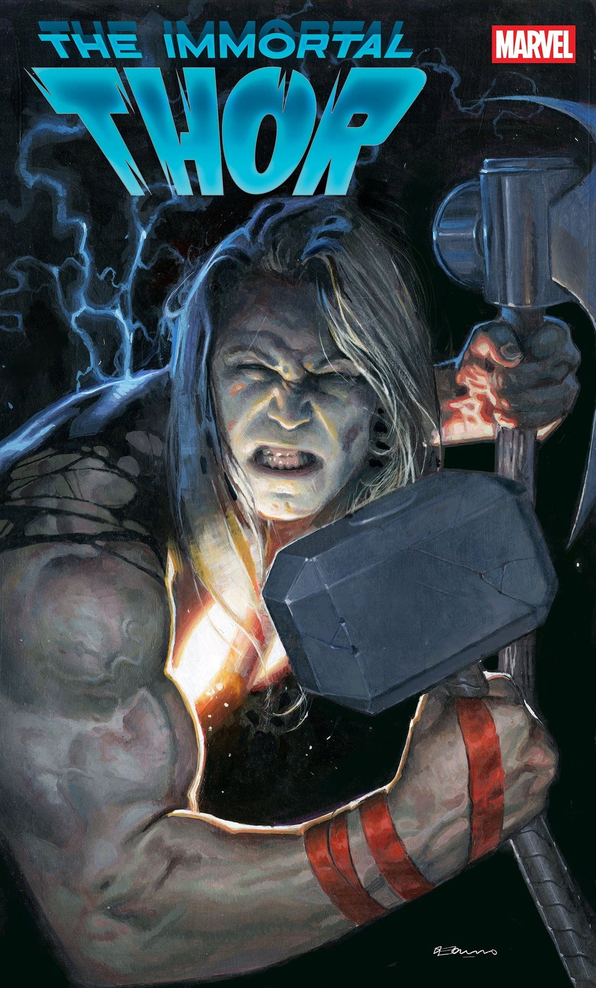 Marvel Comic Books IMMORTAL THOR #24 FABRIZIO DE TOMMASO VARIANT 75960620664302451 PRH-75960620664302451