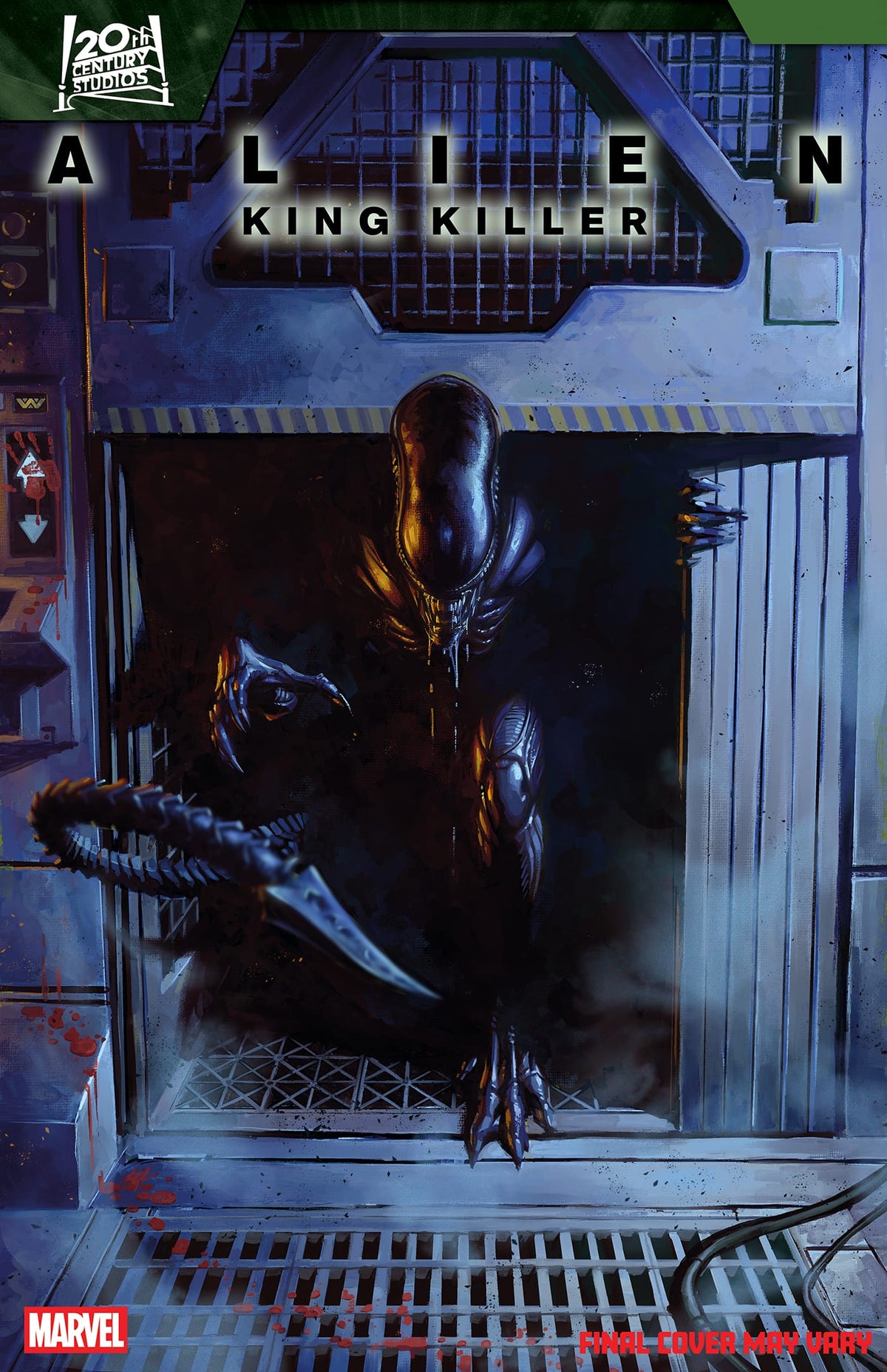 Marvel Comic Books > Incentives ALIEN: KING KILLER #3 1:25 INCV BEN HARVEY VARIANT 75960621518800316 PRH-75960621518800316
