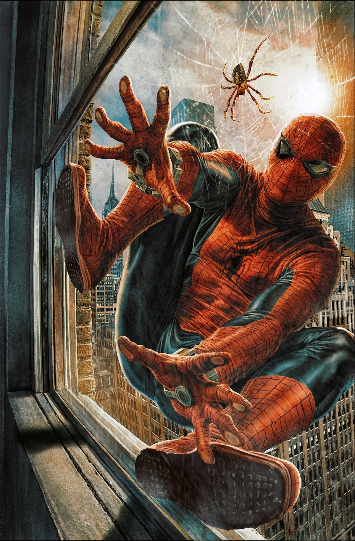 Marvel Comic Books > Incentives AMAZING SPIDER-MAN #1 1:200 INCV LEE BERMEJO VIRGIN VARIANT 75960621001500122 PRH-75960621001500122