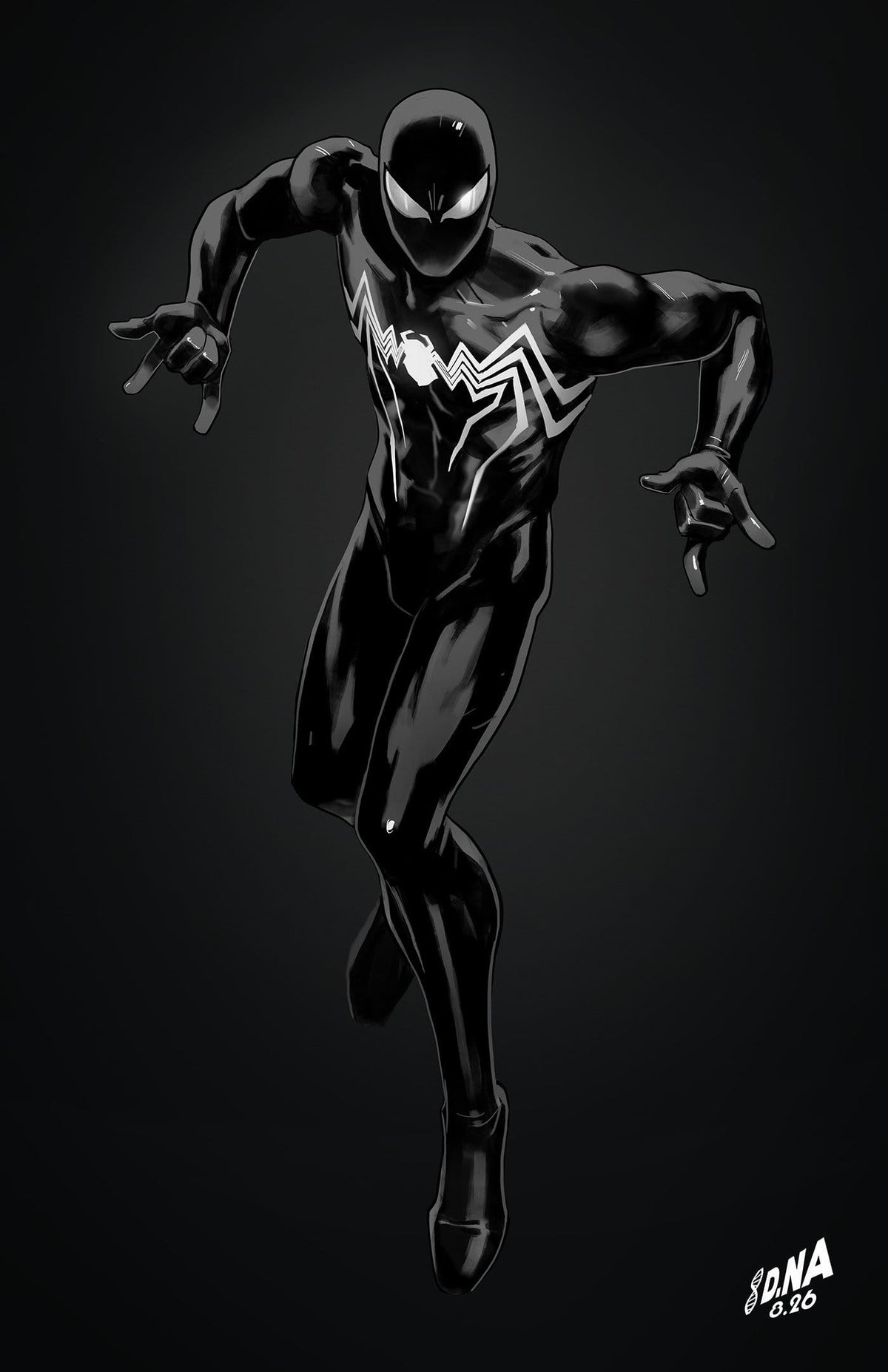 Marvel Comic Books > Incentives AMAZING SPIDER-MAN #1005 DAVID NAKAYAMA COLOR BLOCK BLACK VIRGIN 1:50 VARIANT (Release Date: 12/09/2026) 75960623001300517 PRH-75960623001300517