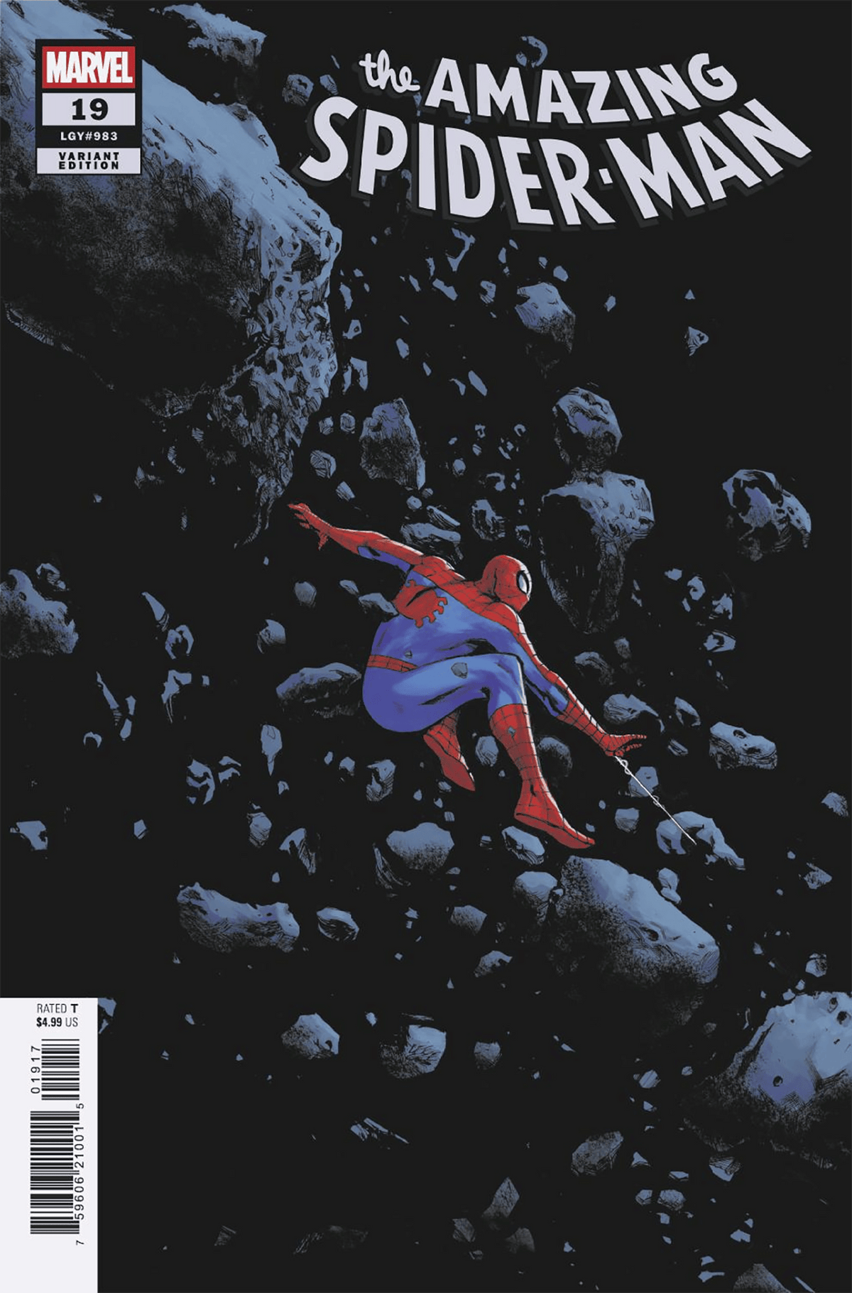 Marvel Comic Books > Incentives AMAZING SPIDER-MAN #19 1:25 INCV LEE GARBETT VARIANT 75960621001501917 PRH-75960621001501917
