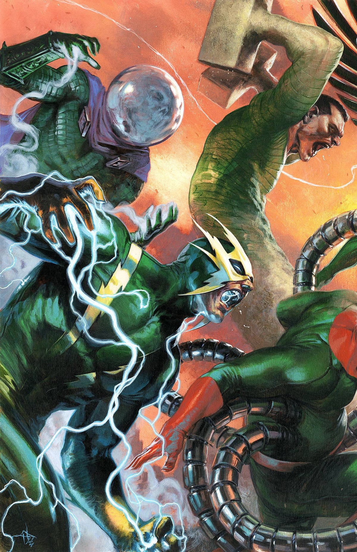 Marvel Comic Books > Incentives AMAZING SPIDER-MAN #53 1:50 INCV GABRIELE DELL'OTTO CONNECTING VIRGIN VARIANT 75960620200305320 PRH-75960620200305320