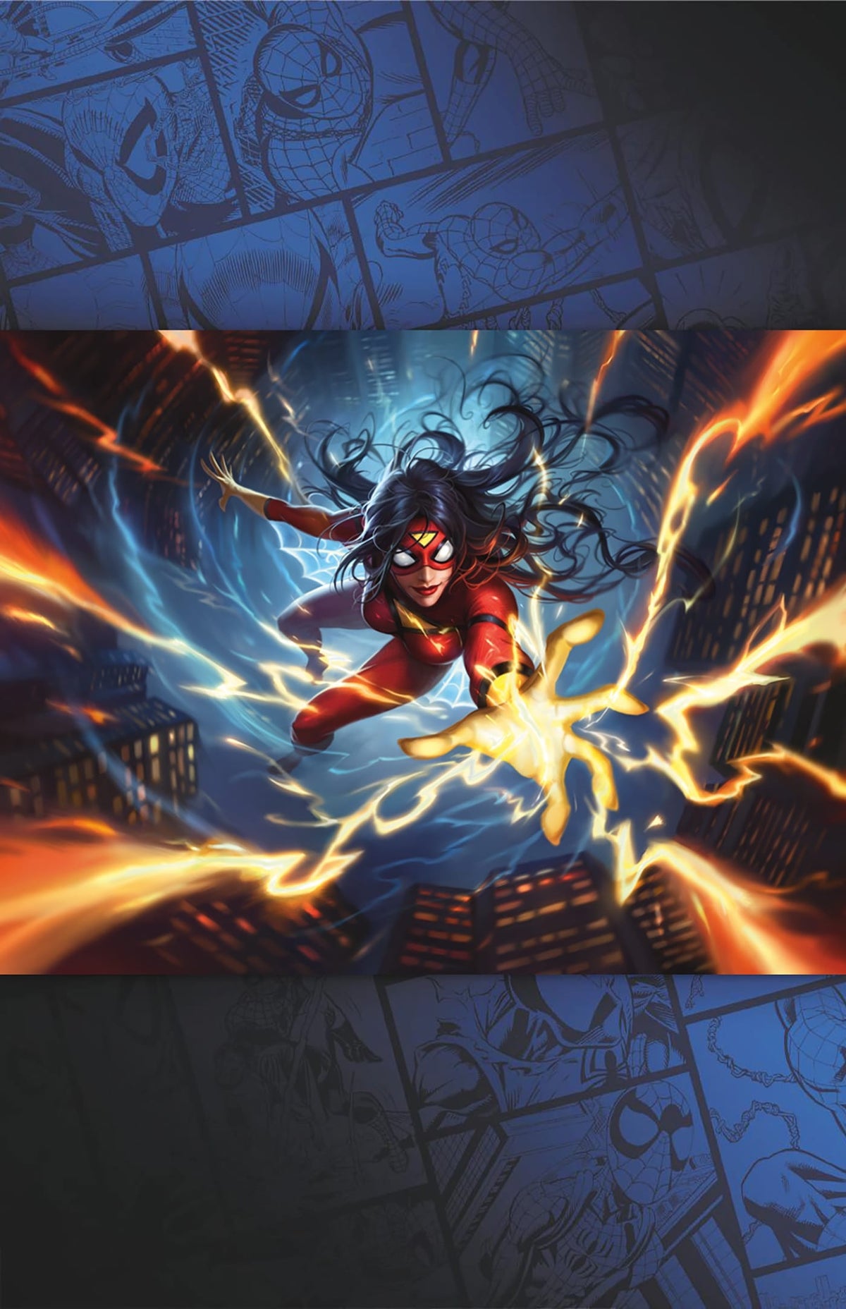 Marvel Comic Books > Incentives AMAZING SPIDER-MAN: SPIDER-VERSITY #2 1:50 INCV JUSTYNA DURA MAGIC: THE GATHERING VIRGIN VARIANT 75960621577500218 PRH-75960621577500218