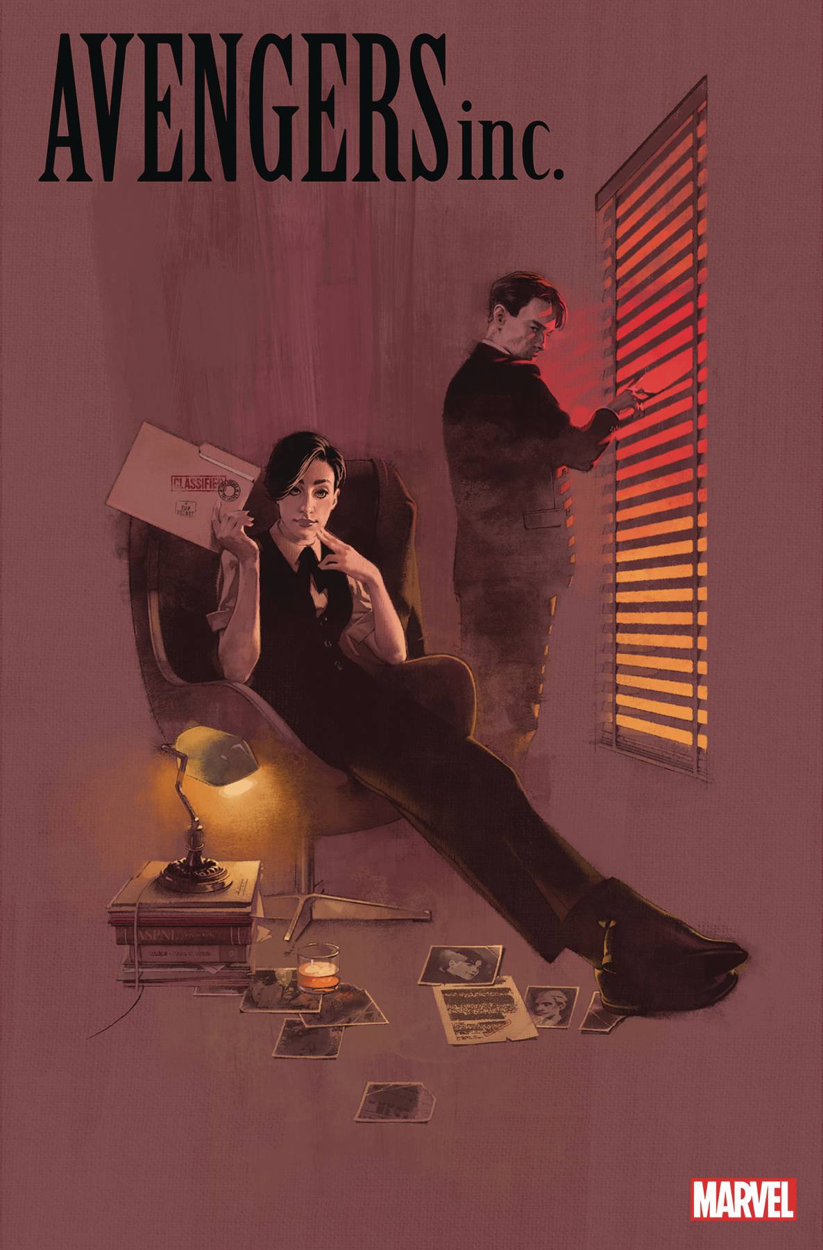 Marvel Comic Books > Incentives AVENGERS INC #3 1:25 INCV MARC ASPINALL VAR 75960620644500316 SEP230817