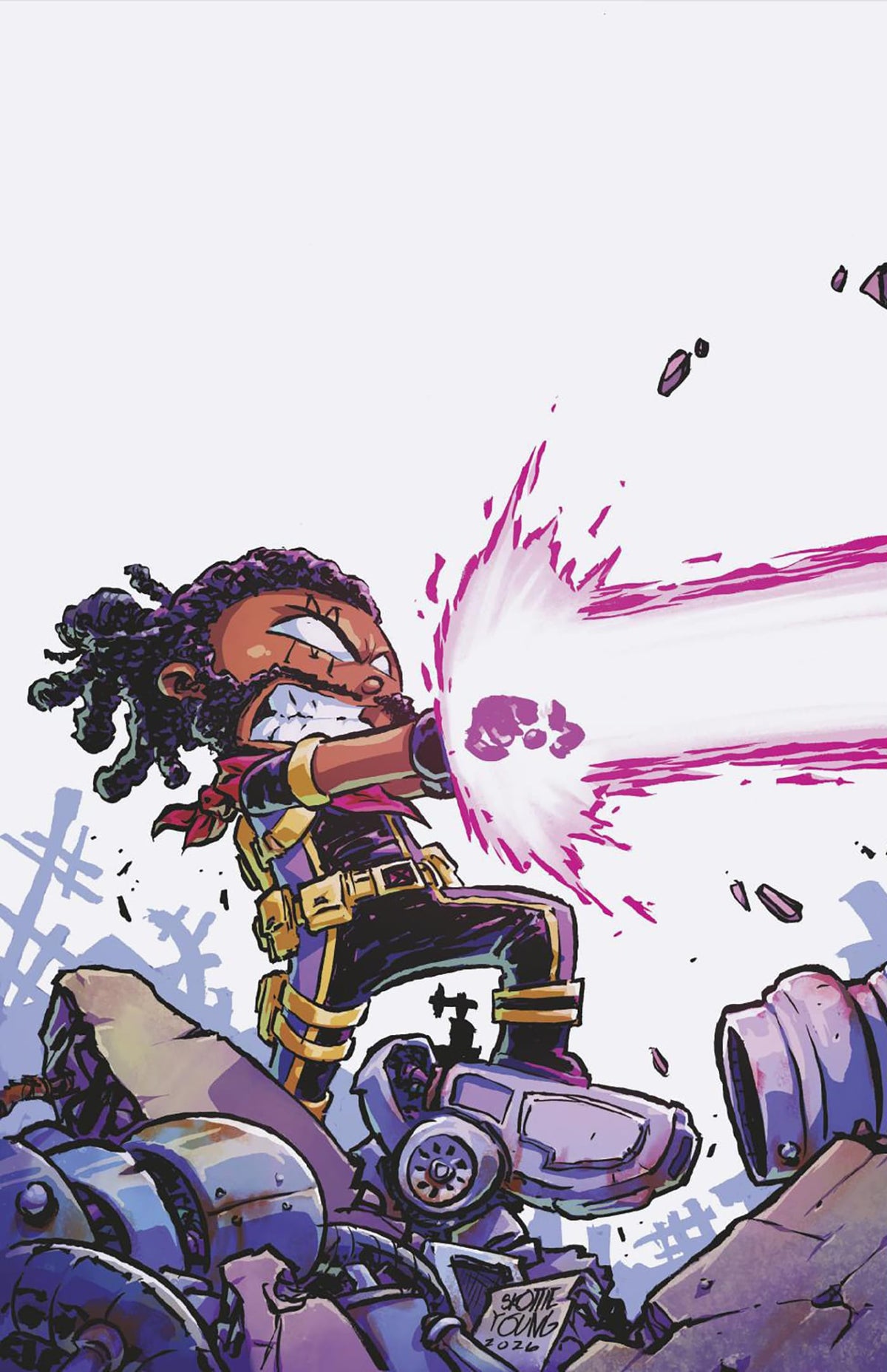 Marvel Comic Books > Incentives BISHOP #1 1:50 INCV SKOTTIE YOUNG VIRGIN VARIANT 75960621447100116 PRH-75960621447100116