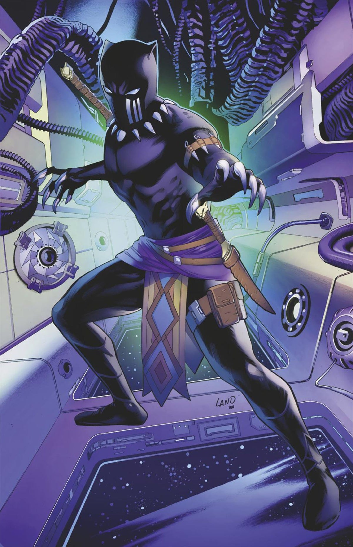 Marvel Comic Books > Incentives BLACK PANTHER: INTERGALACTIC #1 1:100 INCV TBD ARTIST CHARACTER VIRGIN VARIANT 75960621245300117 PRH-75960621245300117