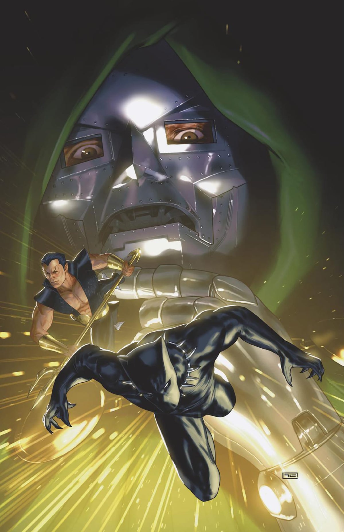 Marvel Comic Books > Incentives BLACK PANTHER/NAMOR: DOOMED #1 1:50 INCV TBD ARTIST VIRGIN VARIANT (Release Date: 09/02/2026) 75960621630700117 PRH-75960621630700117
