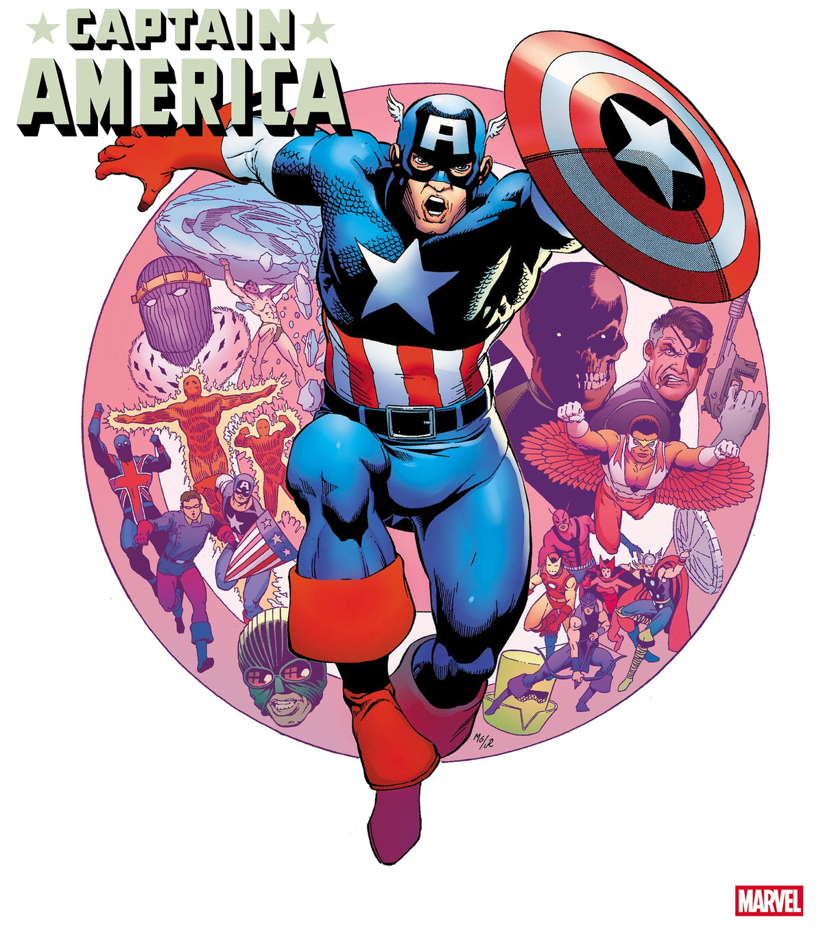 Marvel Comic Books > Incentives CAPTAIN AMERICA #2 1:50 INCV KEVIN MAGUIRE HIDDEN GEM VARIANT 75960621146300217 PRH-75960621146300217
