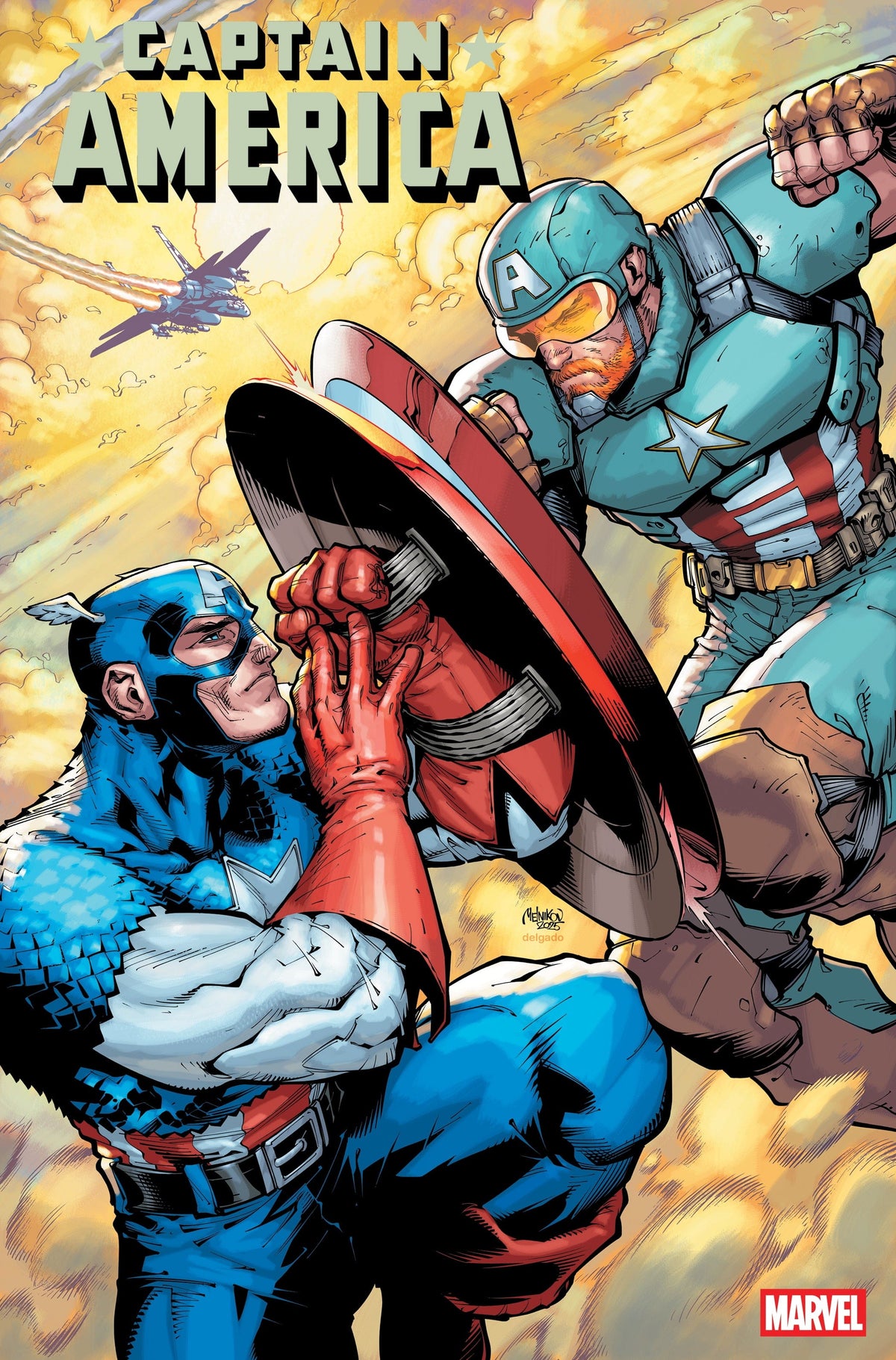 Marvel Comic Books > Incentives CAPTAIN AMERICA #4 1:25 INCV GLEB MELNIKOV VARIANT 75960621146300416 PRH-75960621146300416