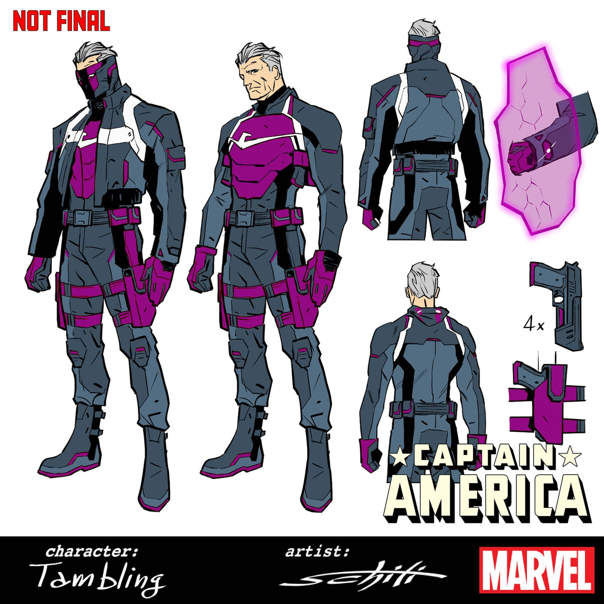Marvel Comic Books > Incentives CAPTAIN AMERICA #8 1:10 INCV VALERIO SCHITI DESIGN VARIANT 75960621146300816 PRH-75960621146300816