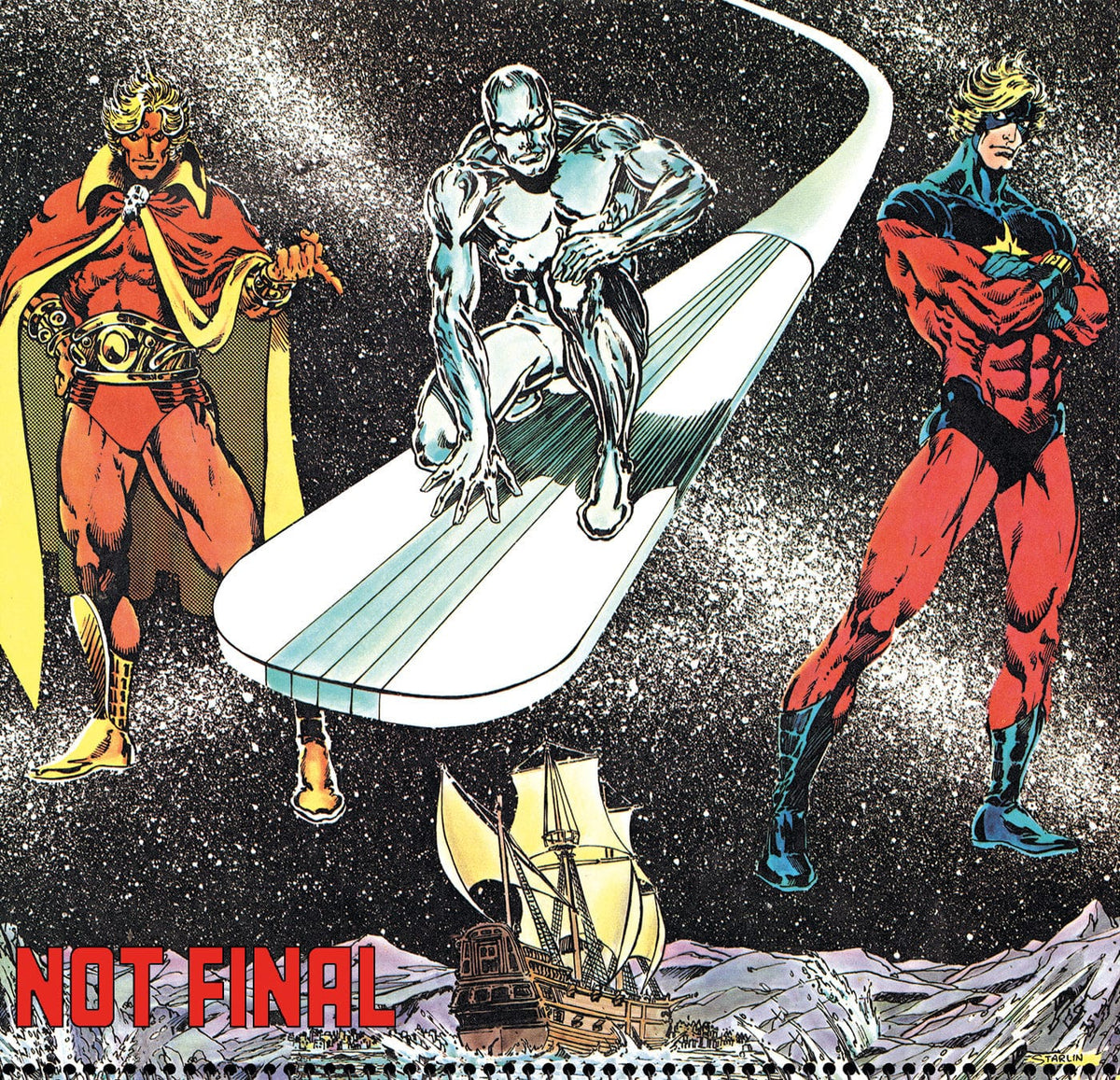 Marvel Comic Books > Incentives CAPTAIN MARVEL: DARK PAST #1 1:50 INCV JIM STARLIN BICENTENNIAL CALENDAR HIDDEN GEM VARIANT 75960621492100117 PRH-75960621492100117