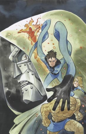 Marvel Comic Books > Incentives CHALLENGES OF DOOM: MR. FANTASTIC #1 1:100 INCV PEACH MOMOKO VIRGIN VARIANT 75960621606200116 PRH-75960621606200116