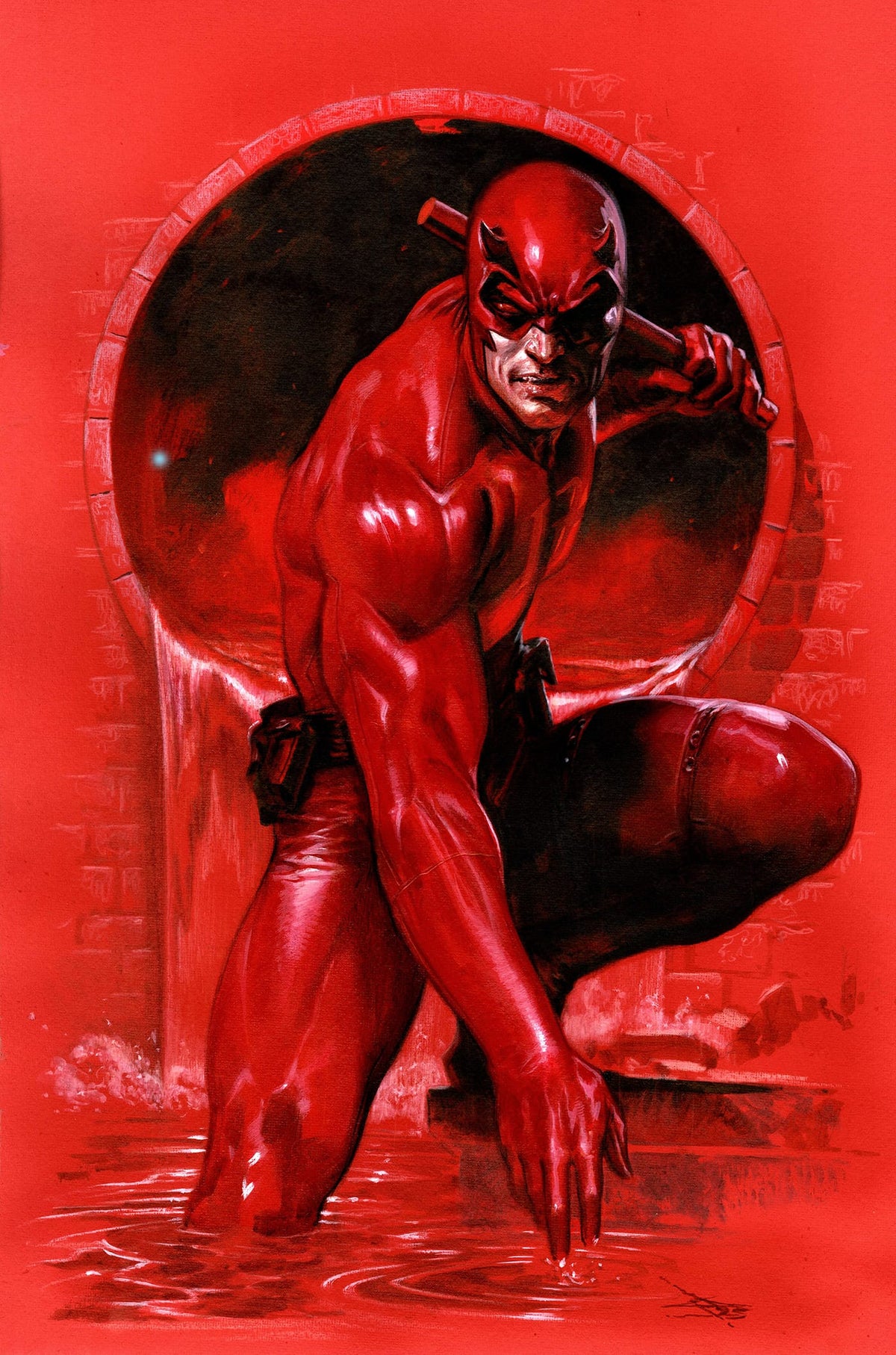 Marvel Comic Books > Incentives DAREDEVIL #5 1:100 INCV GABRIELE DELL'OTTO VIRGIN VARIANT 75960621282800517 PRH-75960621282800517