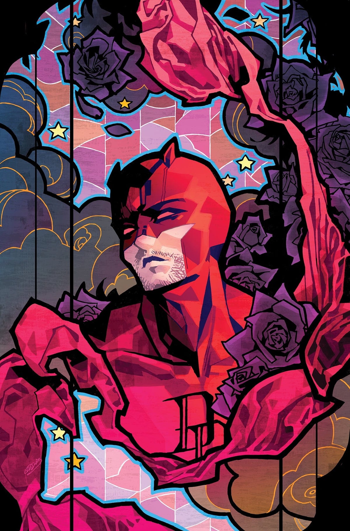 Marvel Comic Books > Incentives DAREDEVIL: COLD DAY IN HELL #1 1:200 INCV ROSE BESCH DAREDEVIL VIRGIN VARIANT 75960609591900116 PRH-75960609591900116