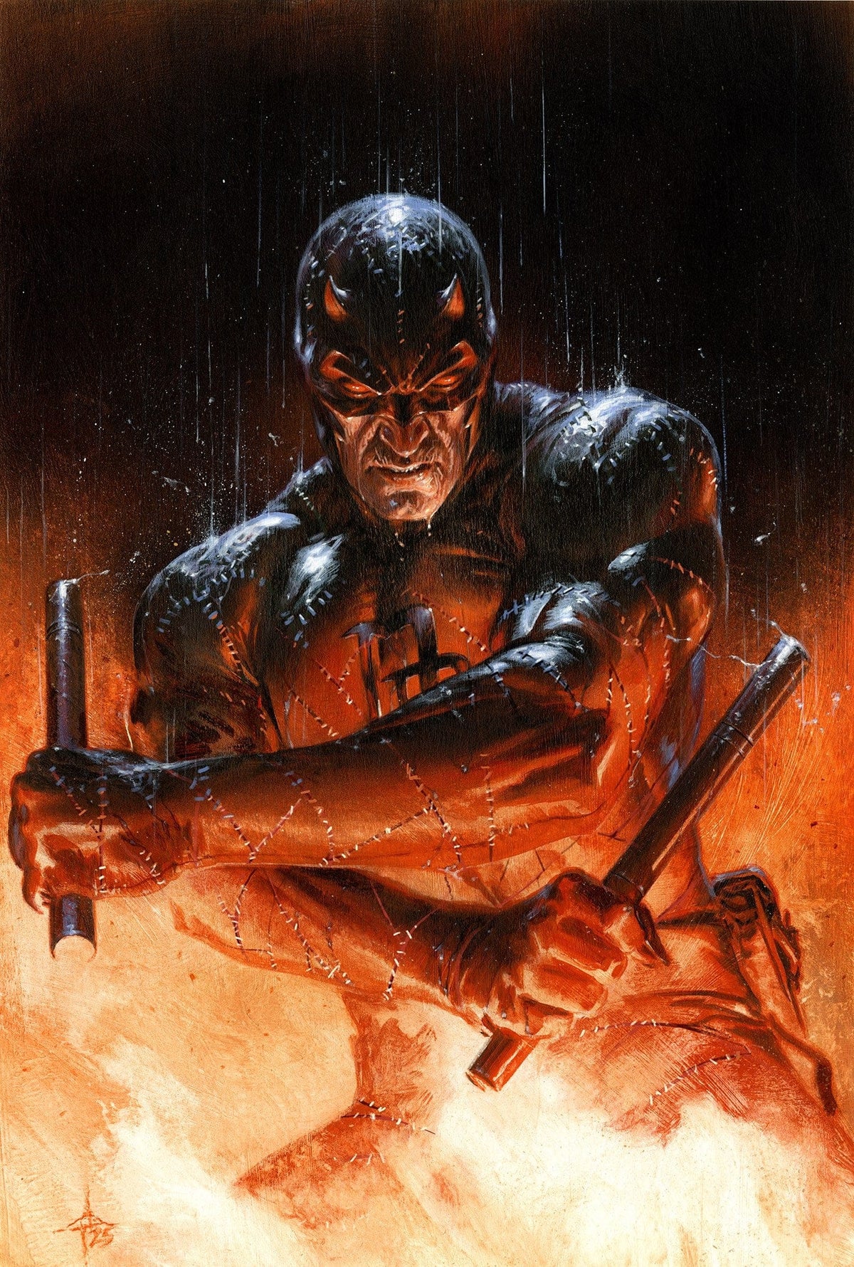 Marvel Comic Books > Incentives DAREDEVIL: COLD DAY IN HELL #2 1:100 INCV GABRIELE DELL'OTTO VIRGIN VARIANT 75960609591900217 PRH-75960609591900217