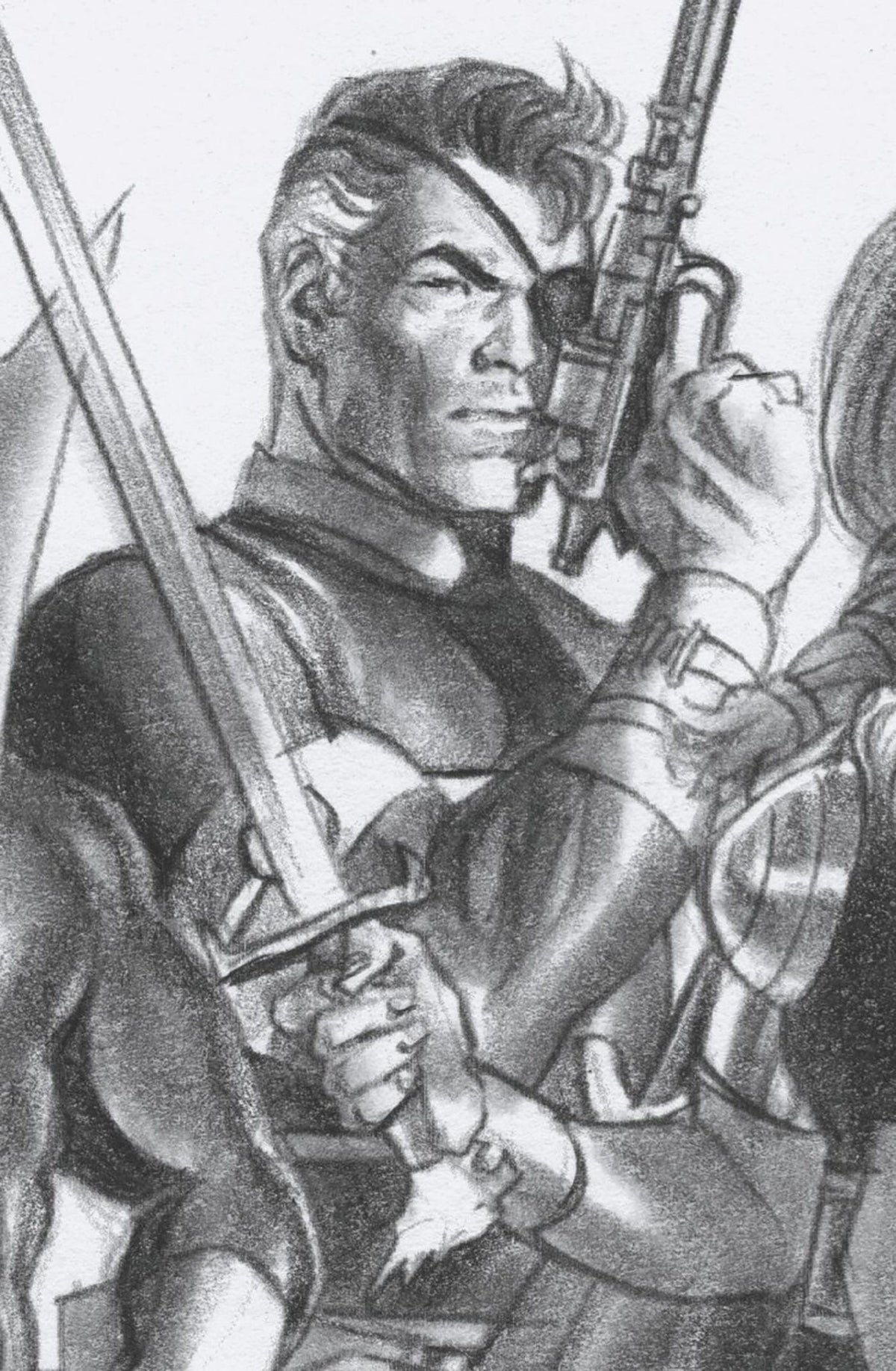 Marvel Comic Books > Incentives DEADPOOL/WOLVERINE #5 1:100 INCV ALEX ROSS TIMELESS VIRGIN SKETCH VARIANT 75960621054100516 PRH-75960621054100516