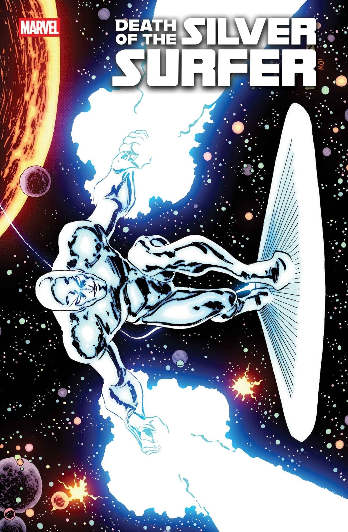 Marvel Comic Books > Incentives DEATH OF THE SILVER SURFER #1 1:50 INCV JOHN ROMITA JR. HIDDEN GEM VARIANT 75960621147000118 PRH-75960621147000118