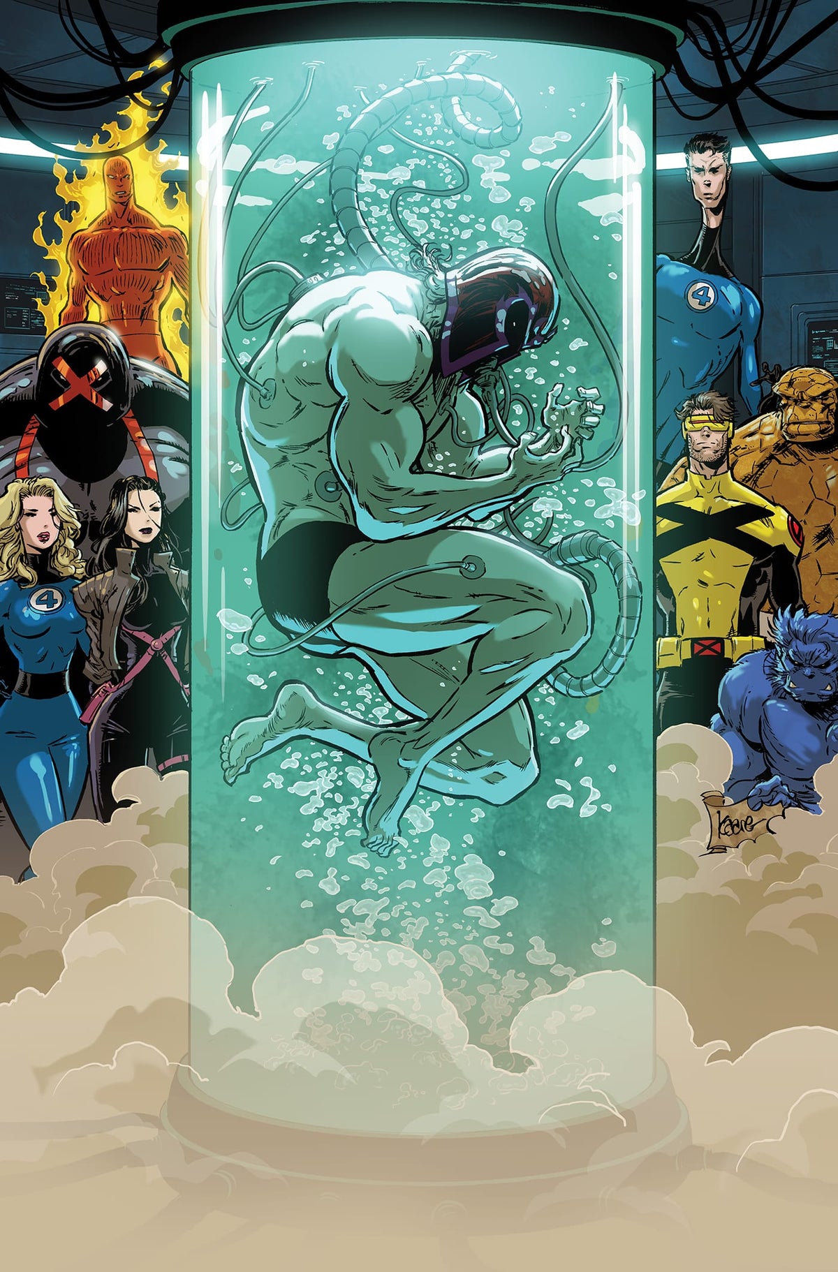 Marvel Comic Books > Incentives DNX #2 1:100 INCV KAARE ANDREWS VIRGIN VARIANT (Release Date: 09/16/2026) 75960621519500217 PRH-75960621519500217