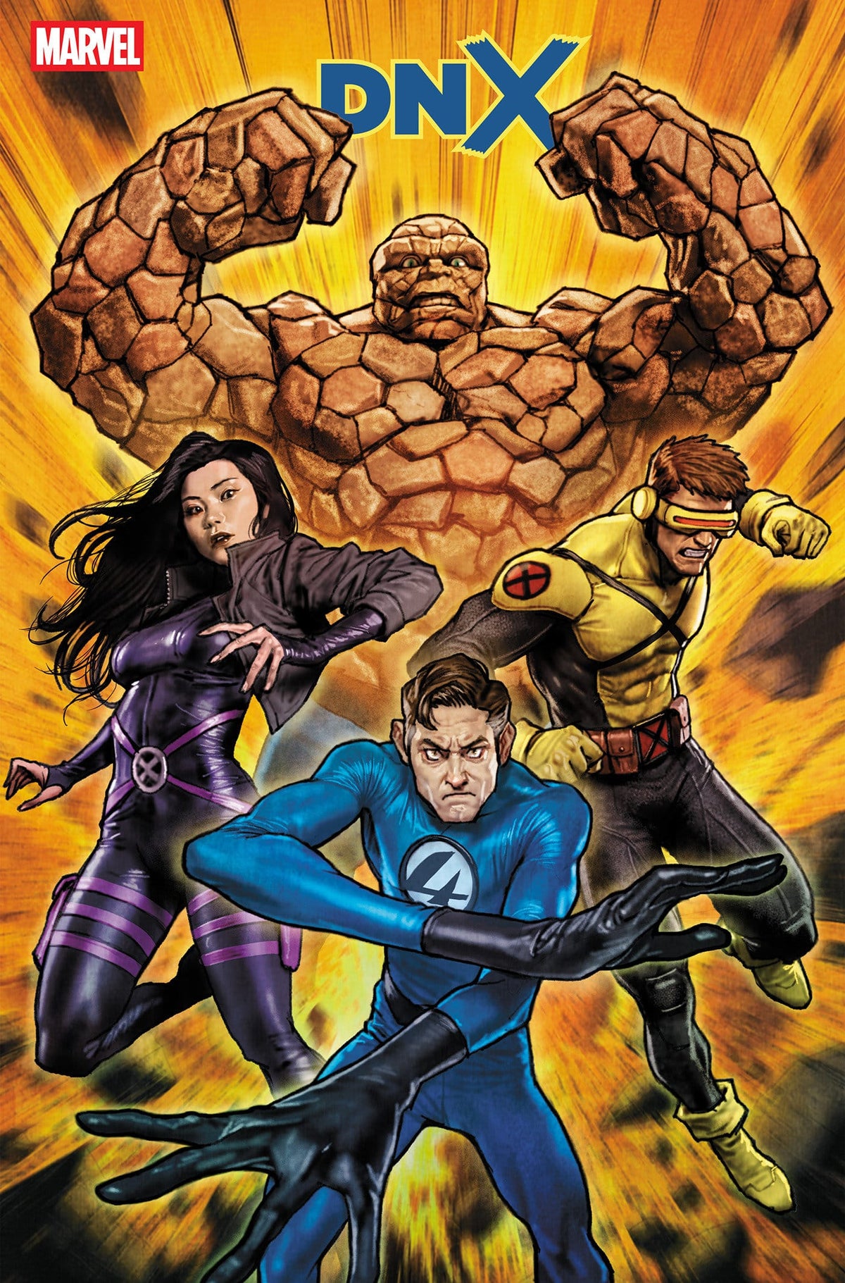 Marvel Comic Books > Incentives DNX #3 1:25 INCV STONEHOUSE VARIANT (Release Date: 10/14/2026) 75960621519500316 PRH-75960621519500316