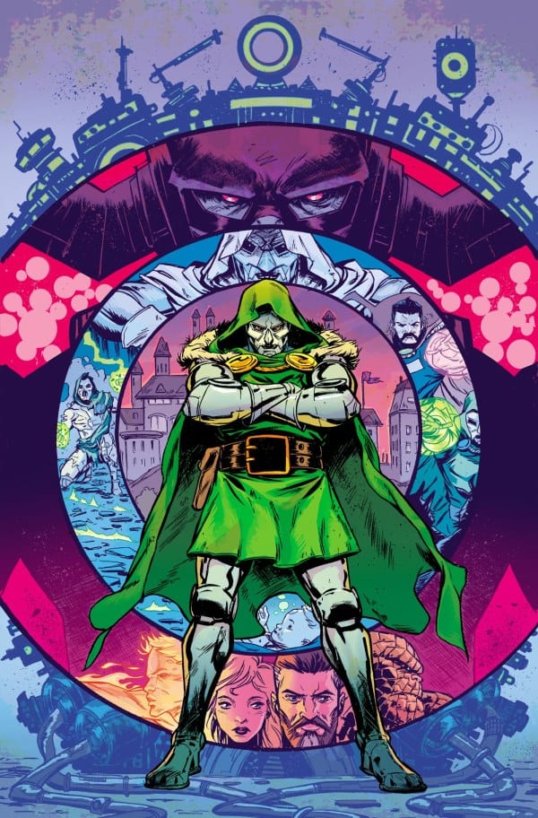 Marvel Comic Books > Incentives DOOM #1 1:25 SANFORD GREENE RATIO VIRGIN 2ND PTG VARIANT '75960620781700124 PRH-75960620781700124