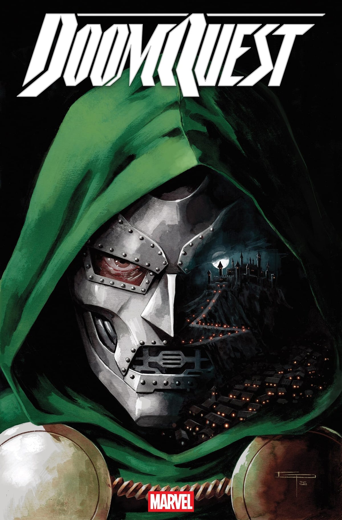 Marvel Comic Books > Incentives DOOMQUEST #4 1:25 INCV GERMAN PERALTA VARIANT (Release Date: 09/09/2026) 75960621590400416 PRH-75960621590400416