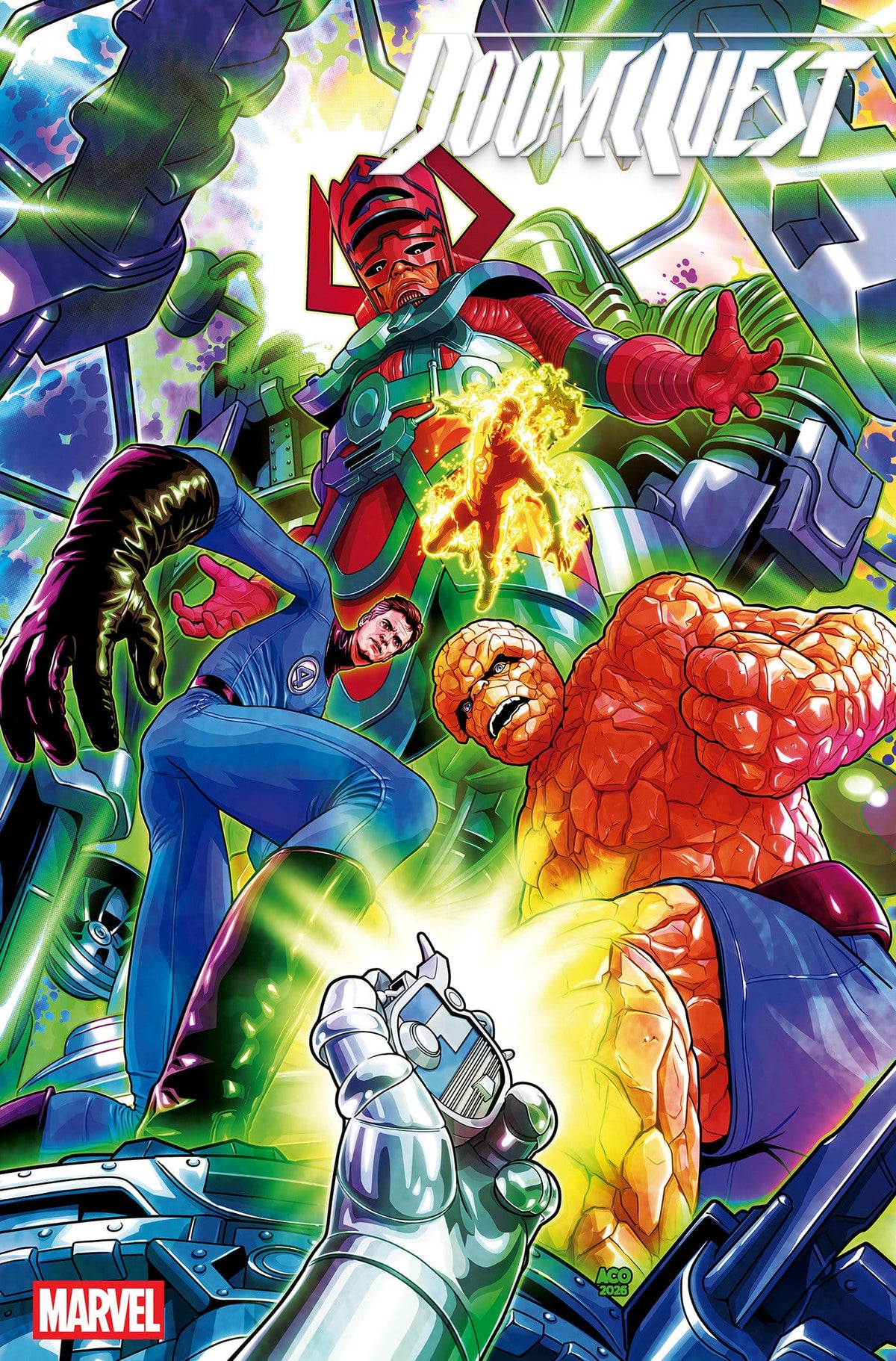 Marvel Comic Books > Incentives DOOMQUEST #5 1:25 INCV ACO VARIANT (Release Date: 10/21/2026) 75960621590400516 PRH-75960621590400516