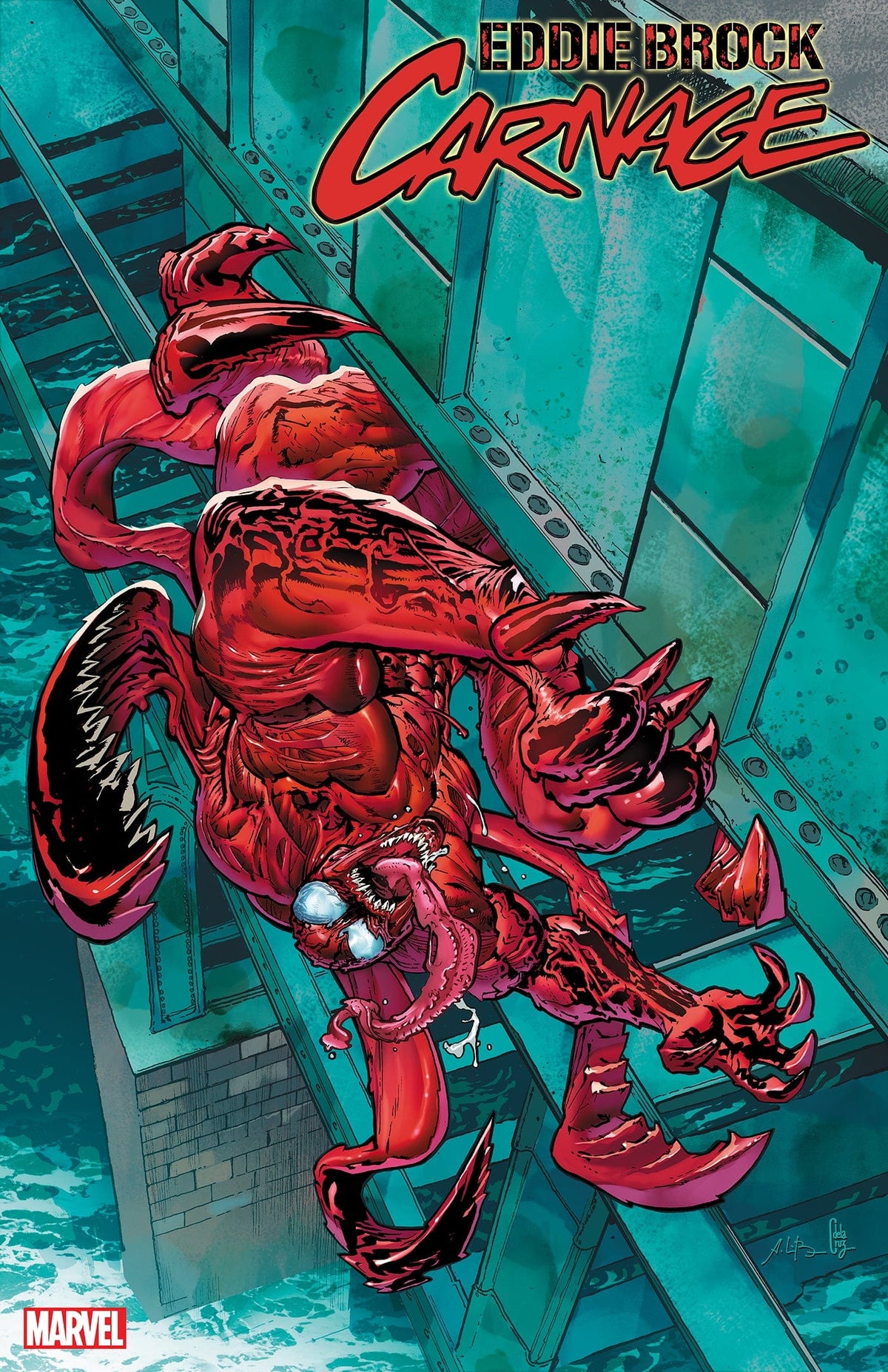 Marvel Comic Books > Incentives EDDIE BROCK: CARNAGE #1 1:25 INCV ANDREI BRESSAN VARIANT 75960621053400119 PRH-75960621053400119
