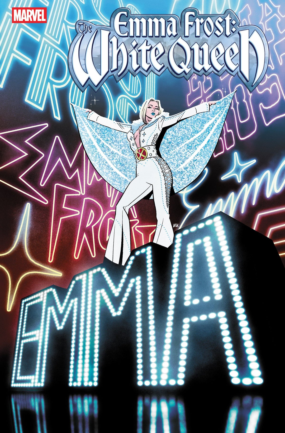 Marvel Comic Books > Incentives EMMA FROST: THE WHITE QUEEN #4 1:25 INCV ANNIE WU VARIANT 75960621292700417 PRH-75960621292700417