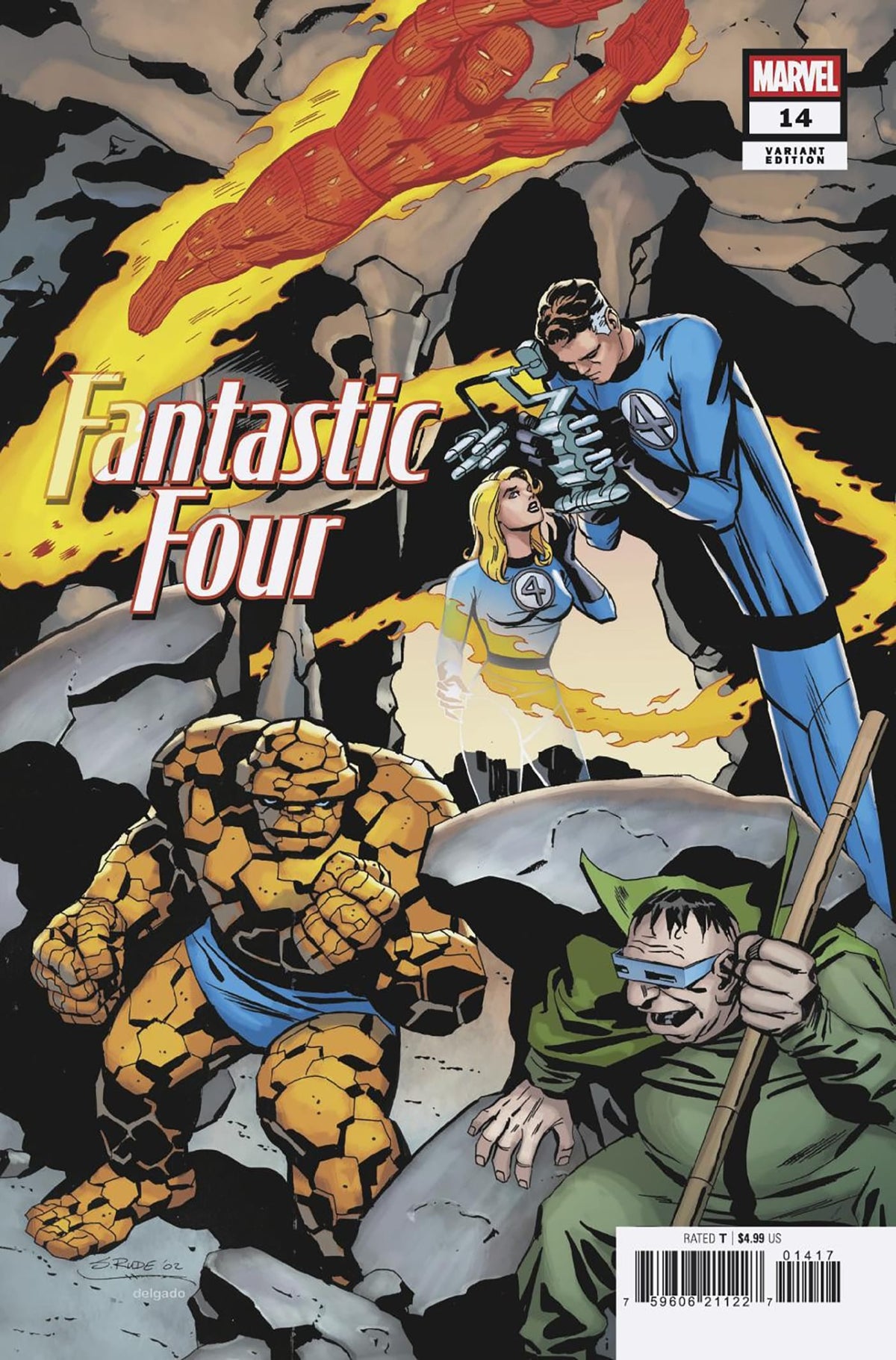 Marvel Comic Books > Incentives FANTASTIC FOUR #14 1:25 INCV TBD ARTIST VARIANT 75960621122701417 PRH-75960621122701417