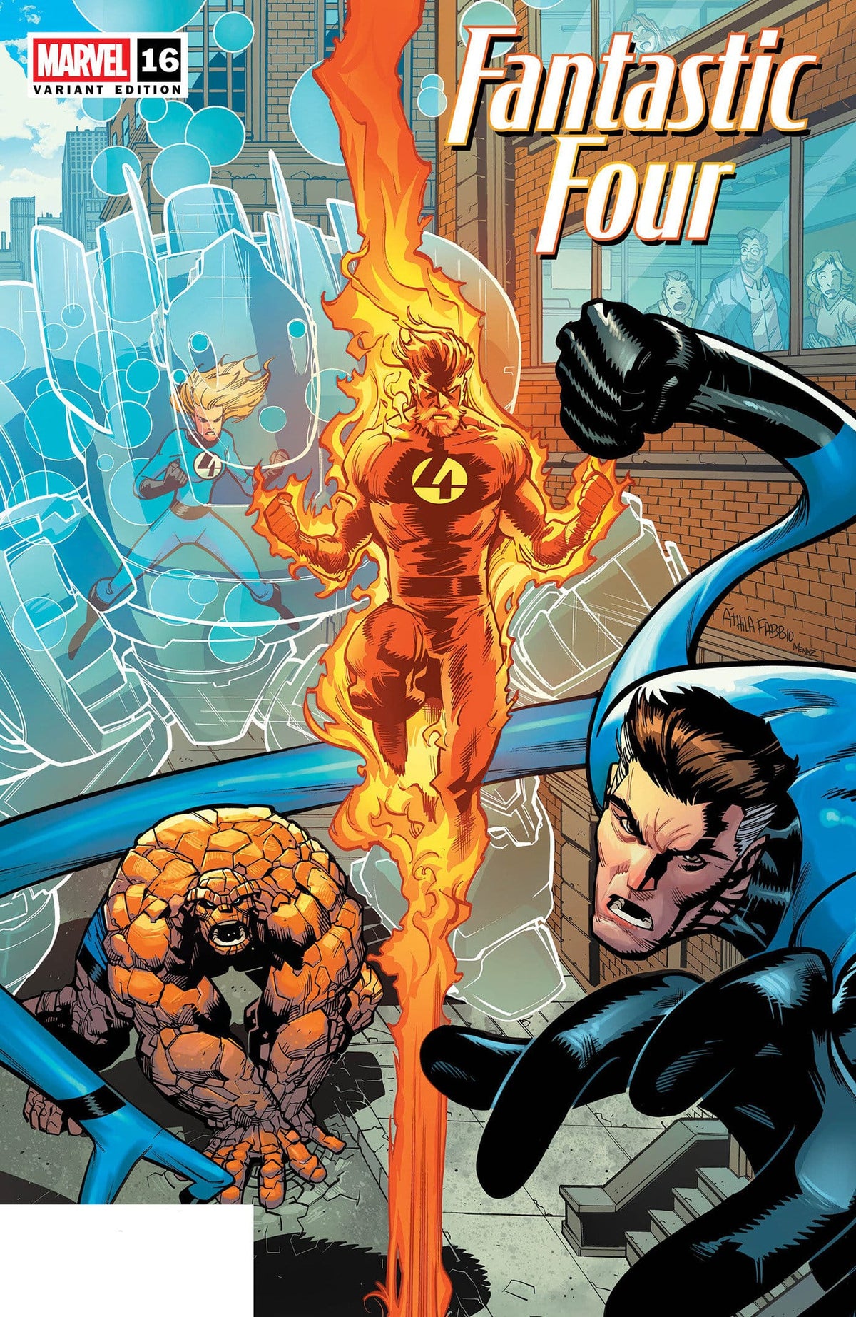 Marvel Comic Books > Incentives FANTASTIC FOUR #16 1:25 INCV ATHILA FABBIO VARIANT (Release Date: 09/02/2026) 75960621122701617 PRH-75960621122701617