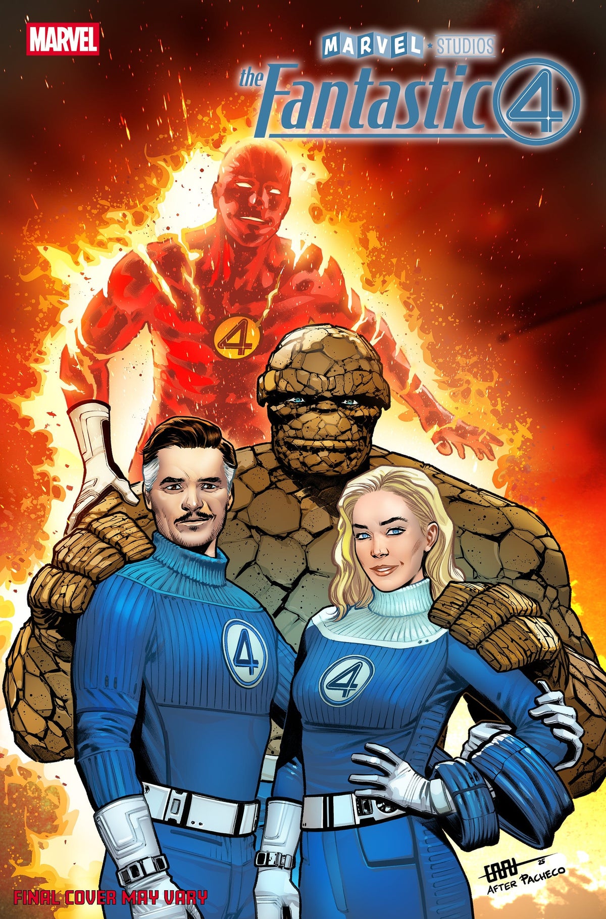 Marvel Comic Books > Incentives FANTASTIC FOUR: FIRST FOES #1 1:25 INCV CAFU VARIANT 75960621538600116 PRH-75960621538600116