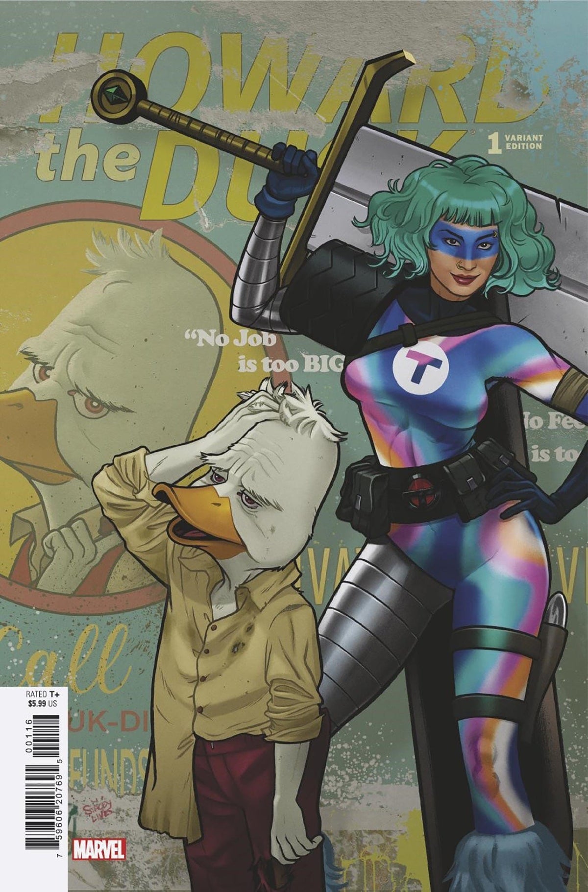Marvel Comic Books > Incentives HOWARD THE DUCK #1 1:25 INCV JOE QUINONES VAR 75960620769500116 SEP230620
