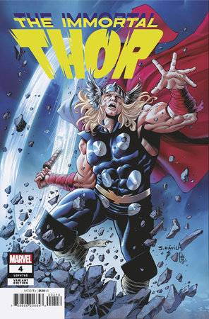 Marvel Comic Books > Incentives IMMORTAL THOR #4 1:25 INCV TBD ARTIST VAR 75960620664300416 SEP230823