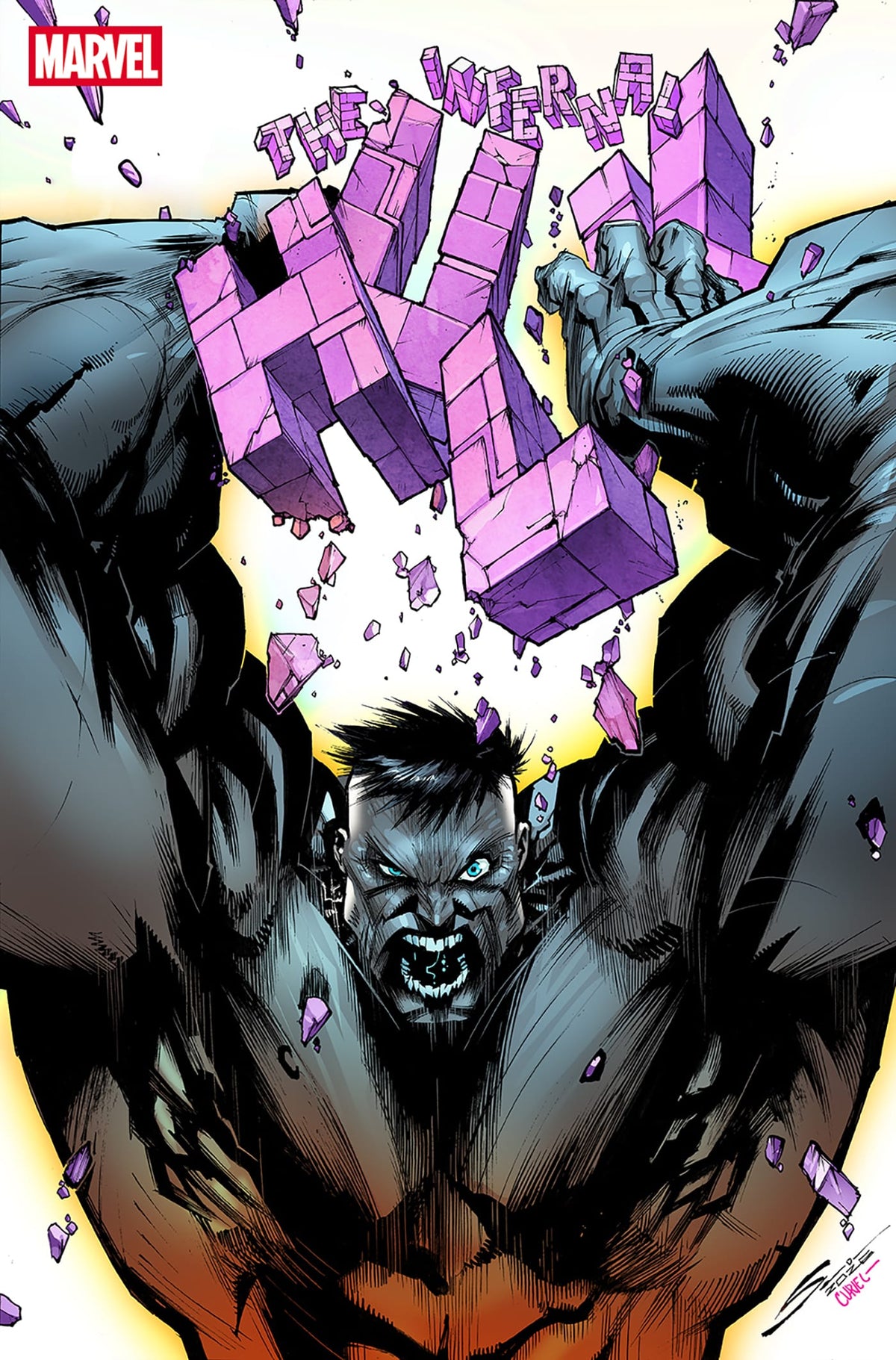 Marvel Comic Books > Incentives INFERNAL HULK #10 1:25 INCV GERARDO SANDOVAL VARIANT (Release Date: 08/12/2026) 75960621361001016 PRH-75960621361001016