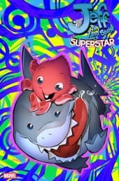 Marvel Comic Books > Incentives JEFF THE LAND SHARK: SUPERSTAR #1 1:25 INCV IVAN SHAVRIN VARIANT 75960621629100116 PRH-75960621629100116