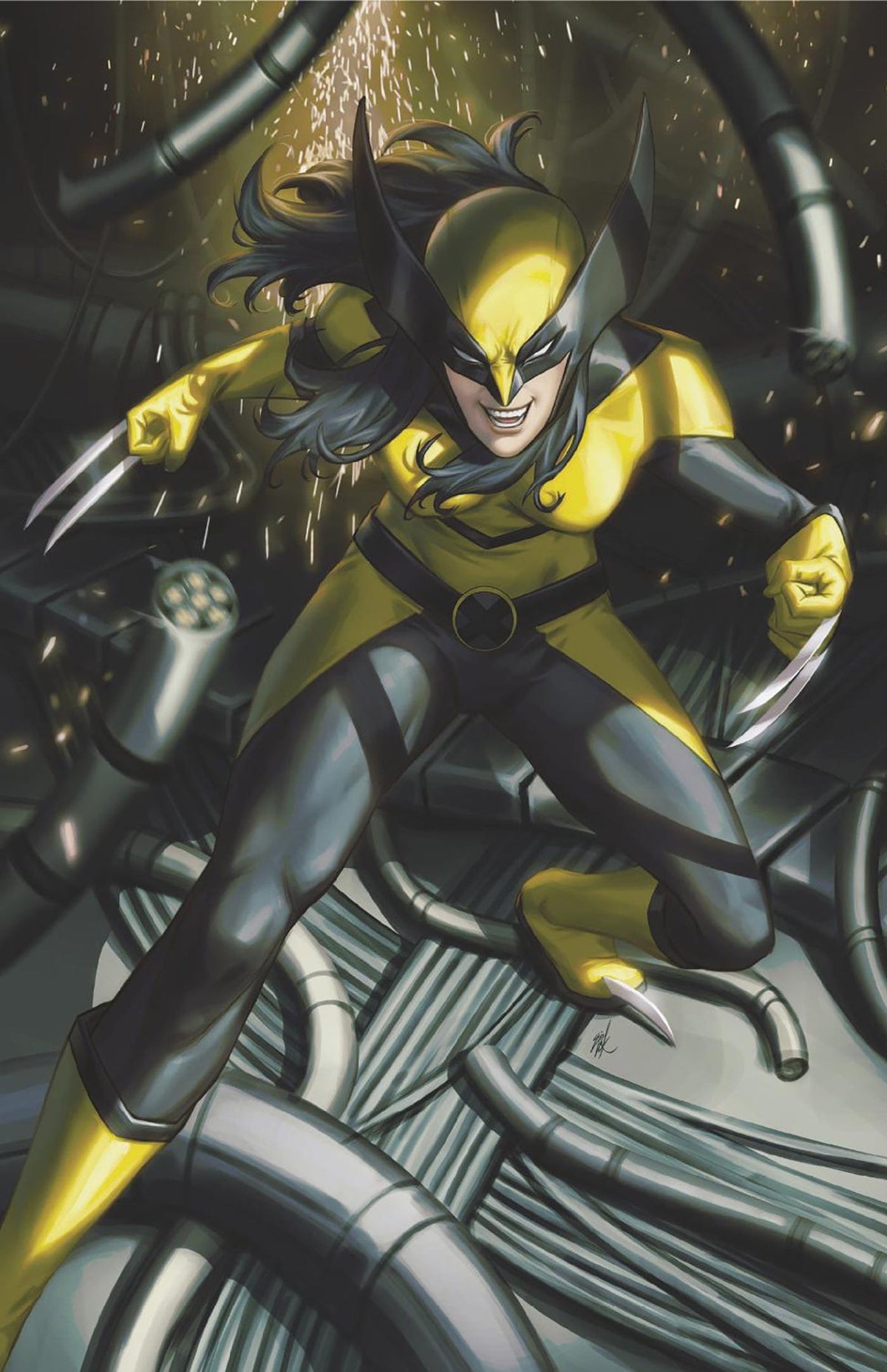 Marvel Comic Books > Incentives LAURA KINNEY: WOLVERINE #3 1:100 INCV EJIKURE WOLVERINE VIRGIN VARIANT 75960621032900317 PRH-75960621032900317